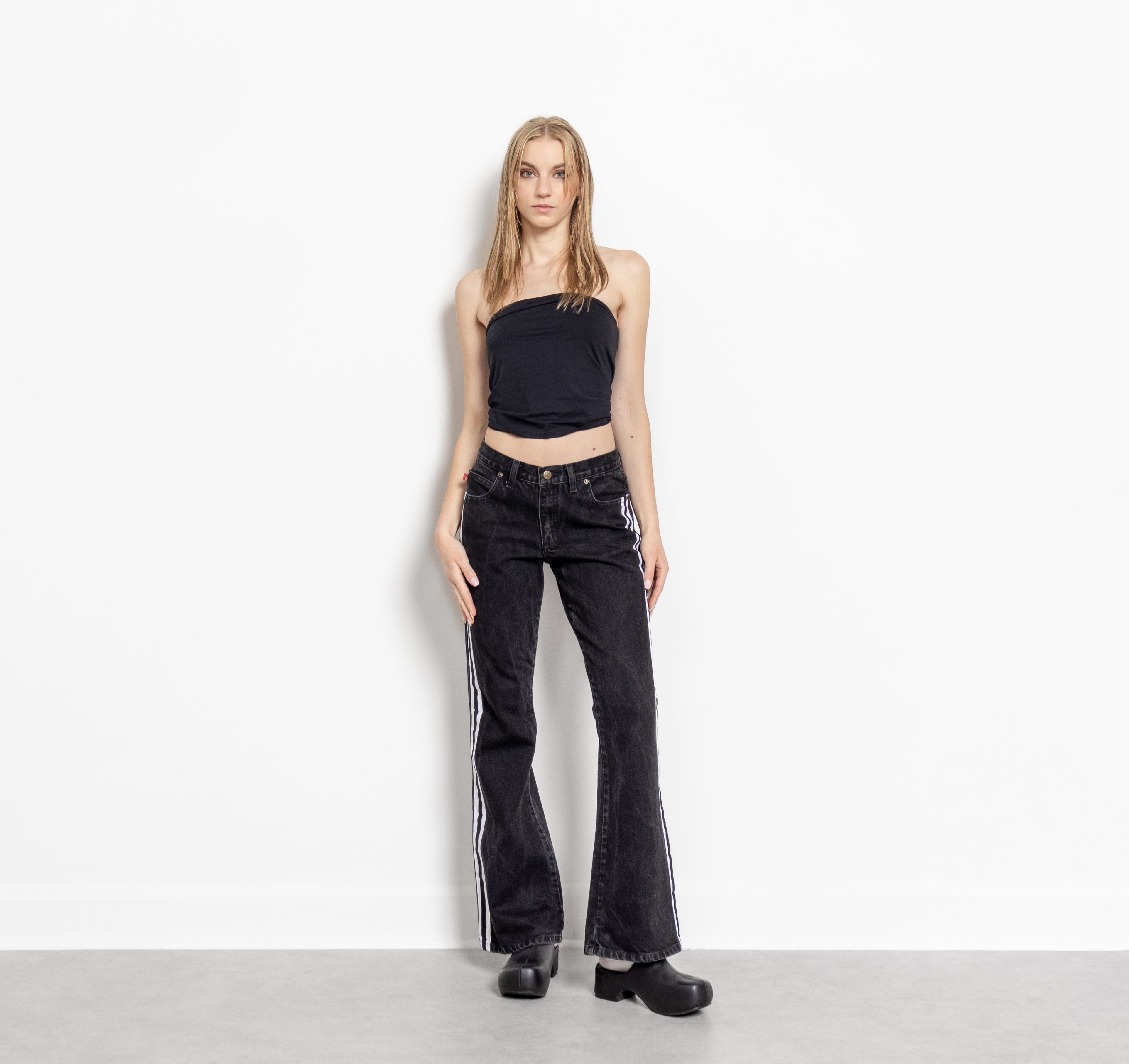 Vintage Y2K Stripe Jeans – Better Stay Together