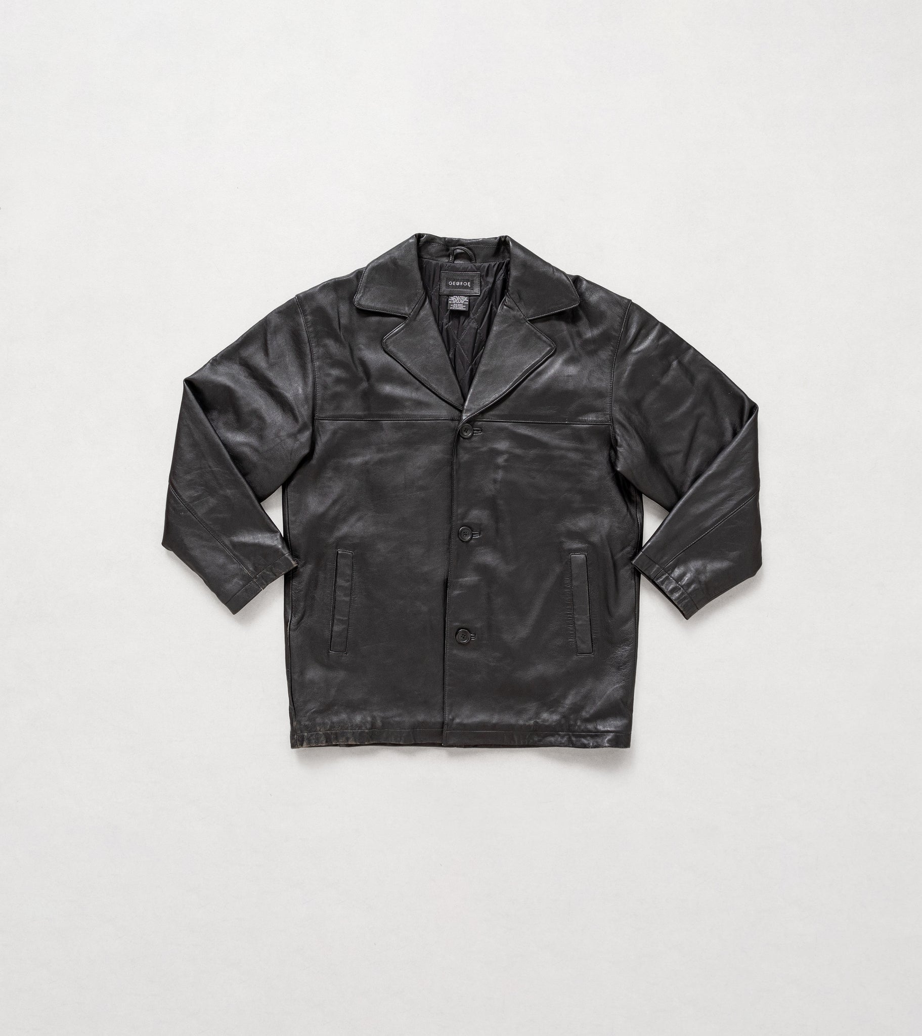 Euro vintage leather coat 【最終値下げ】 Vintage Leather Jacket A.S.E. Leather Collection 100