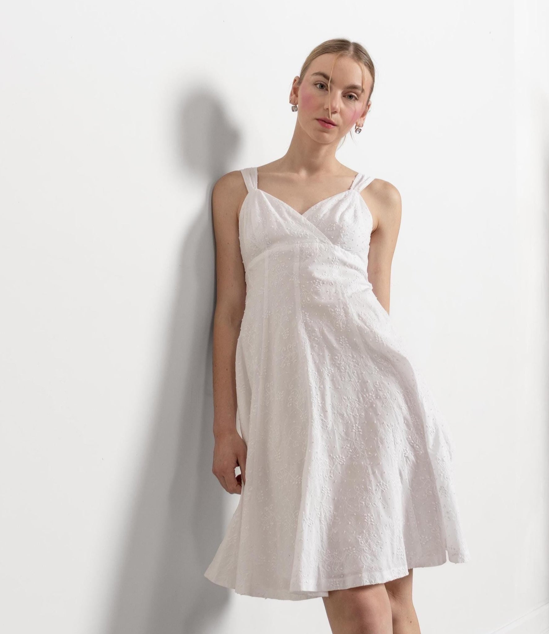 White Cotton Sun Dresses Better Stay Together White Cotton Sun Dresses Better Stay Together