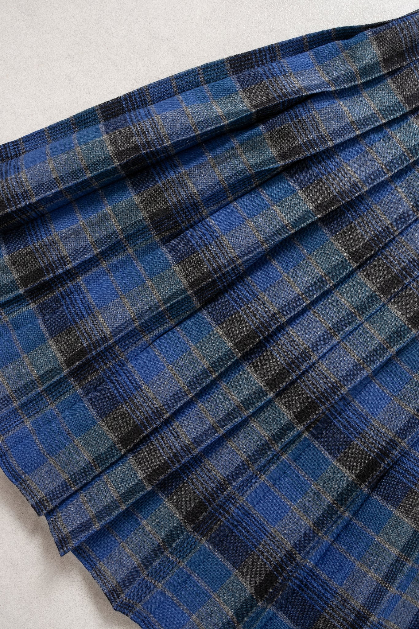 Pleated Plaid