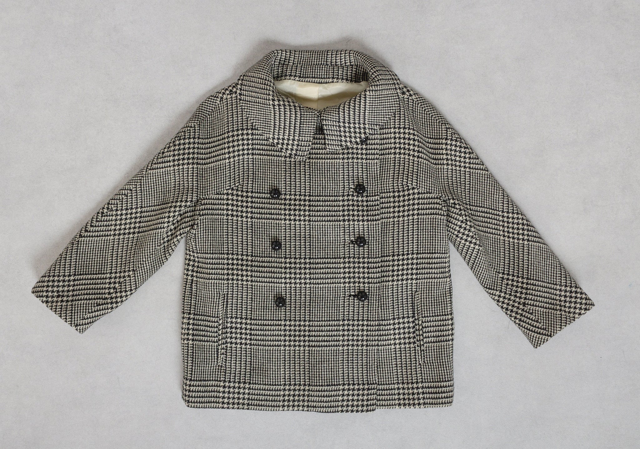 60's Wool Houndstooth