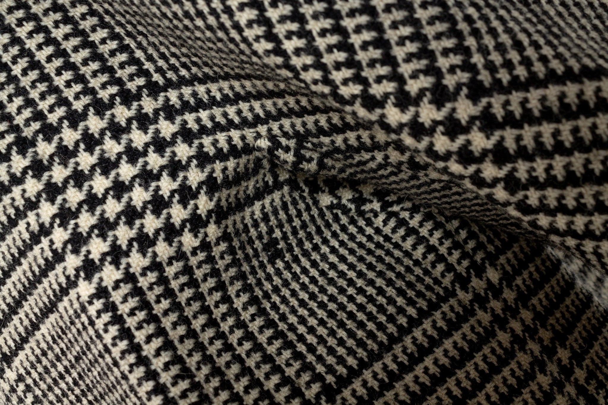 60's Wool Houndstooth