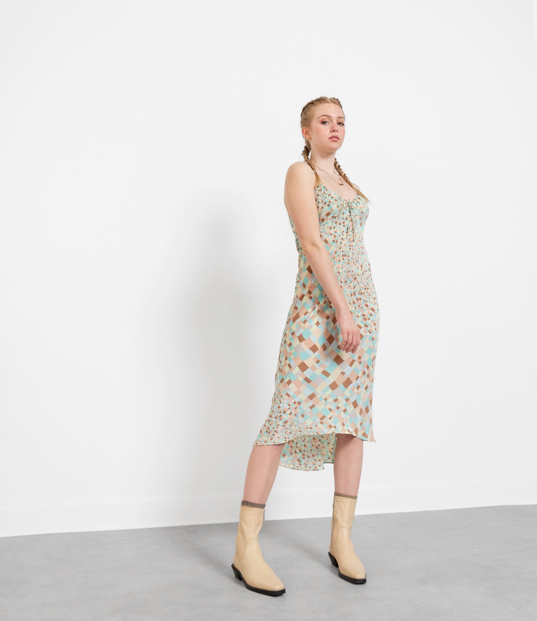 Pistachio Slip Dress