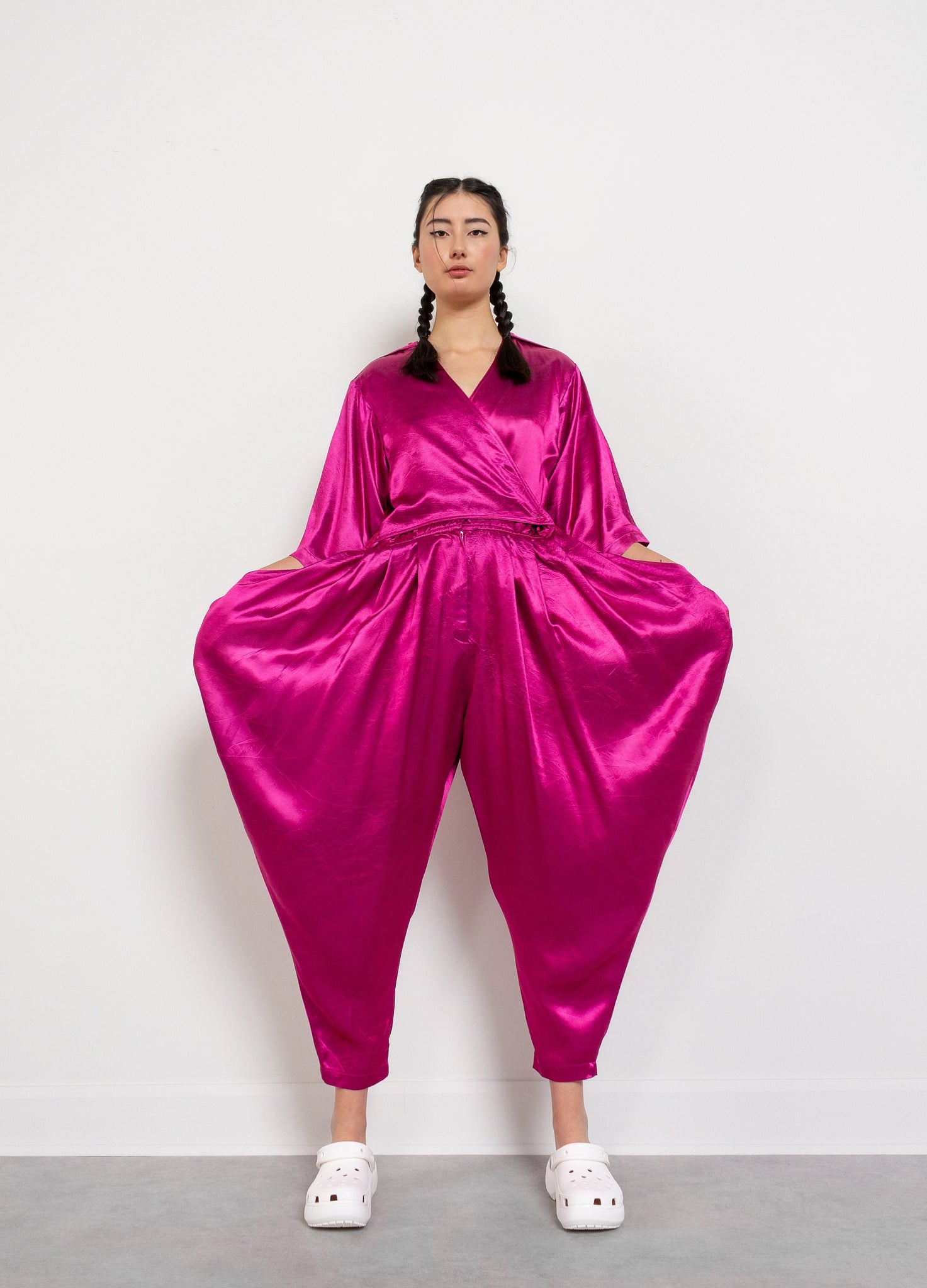 Satin Pantsuit