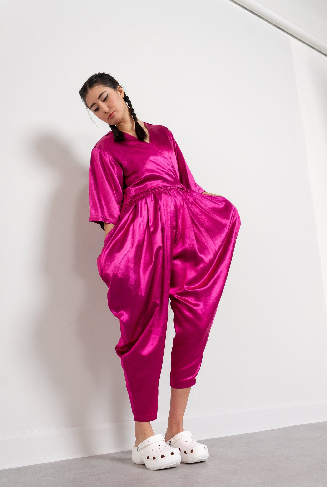 Satin Pantsuit