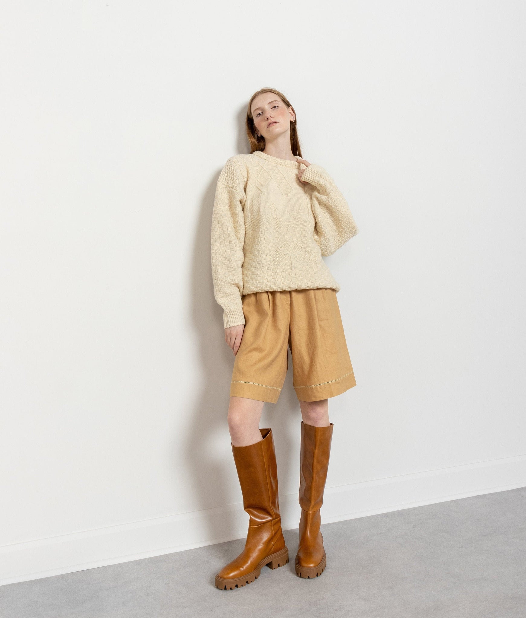 Irish Wool Cable Knit