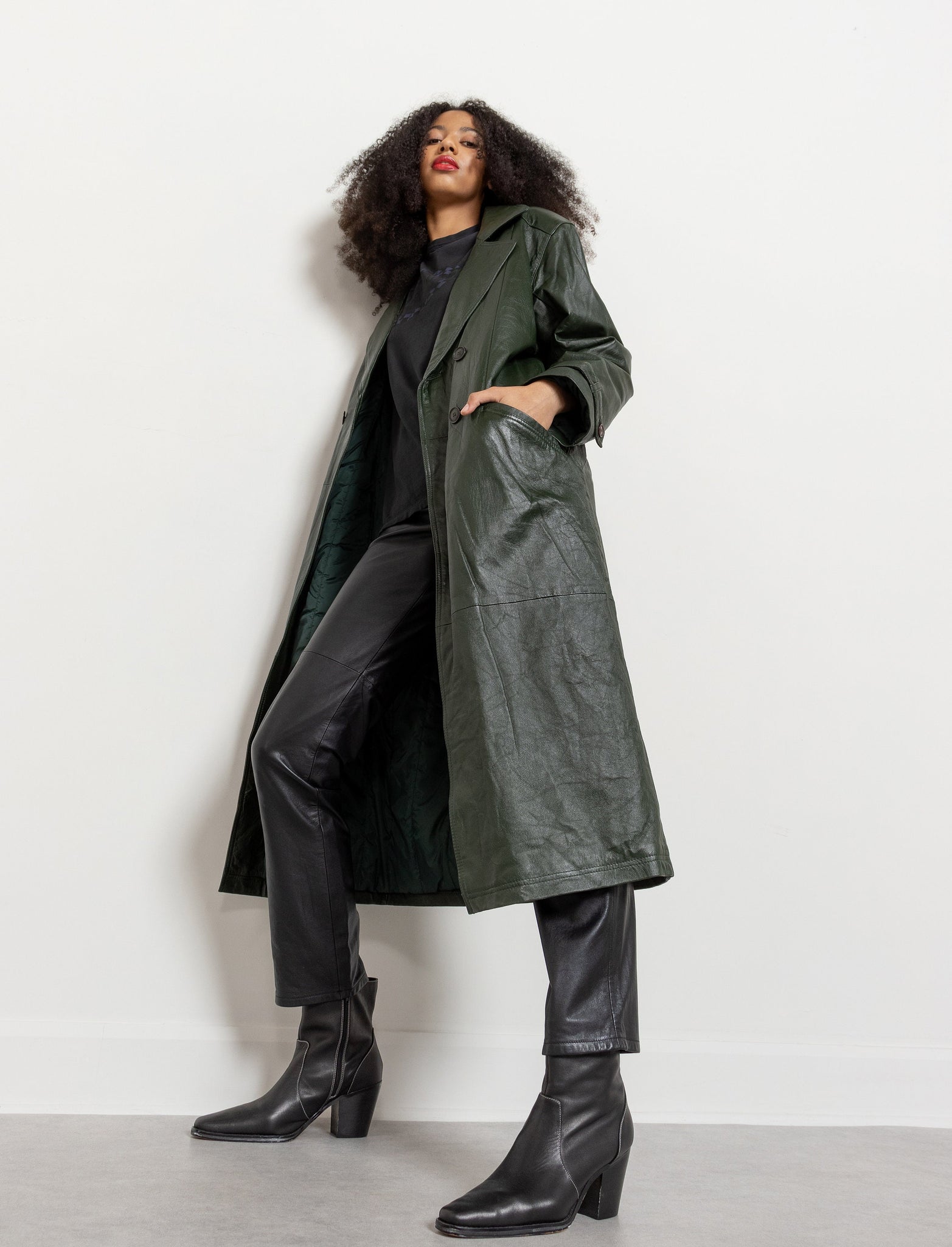 Green Leather