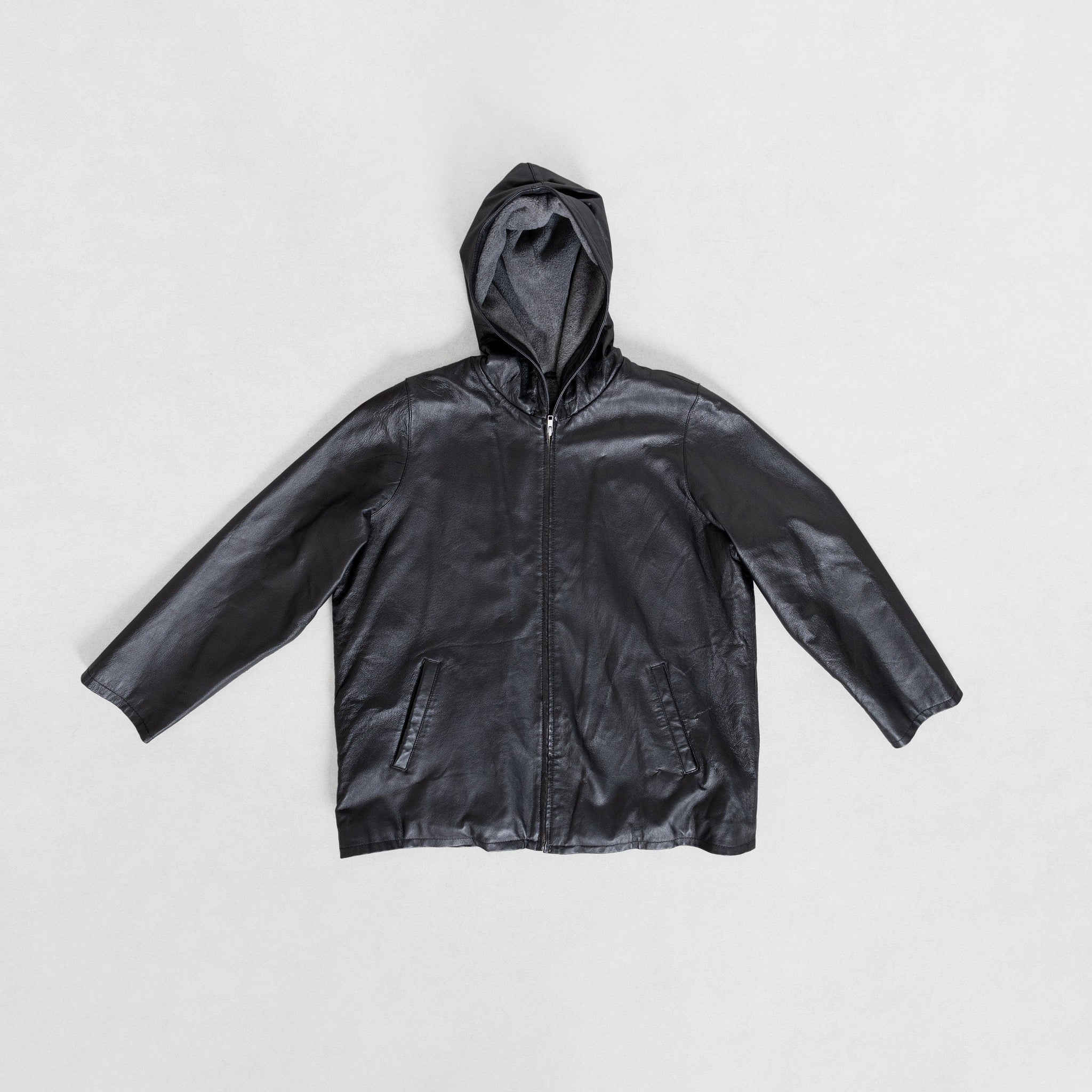 Hooded Leather