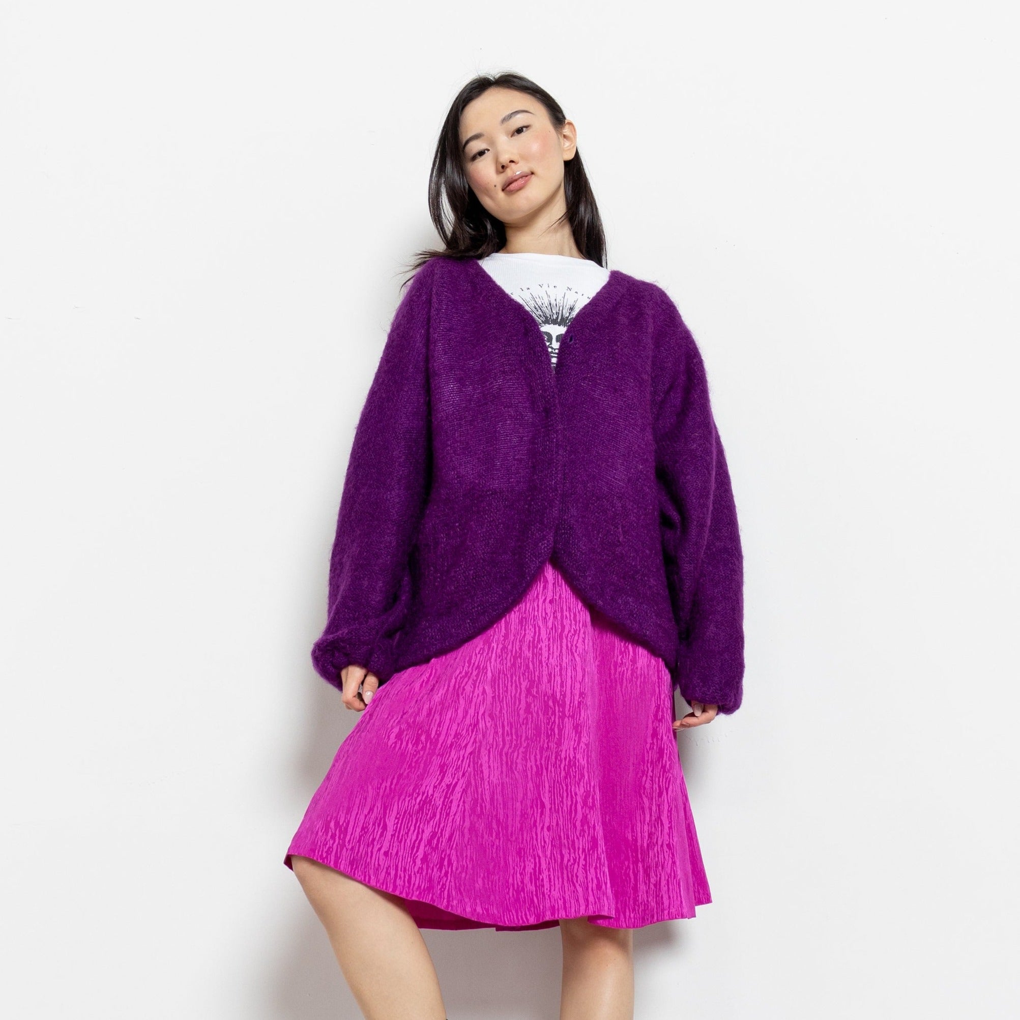 Purple Mohair