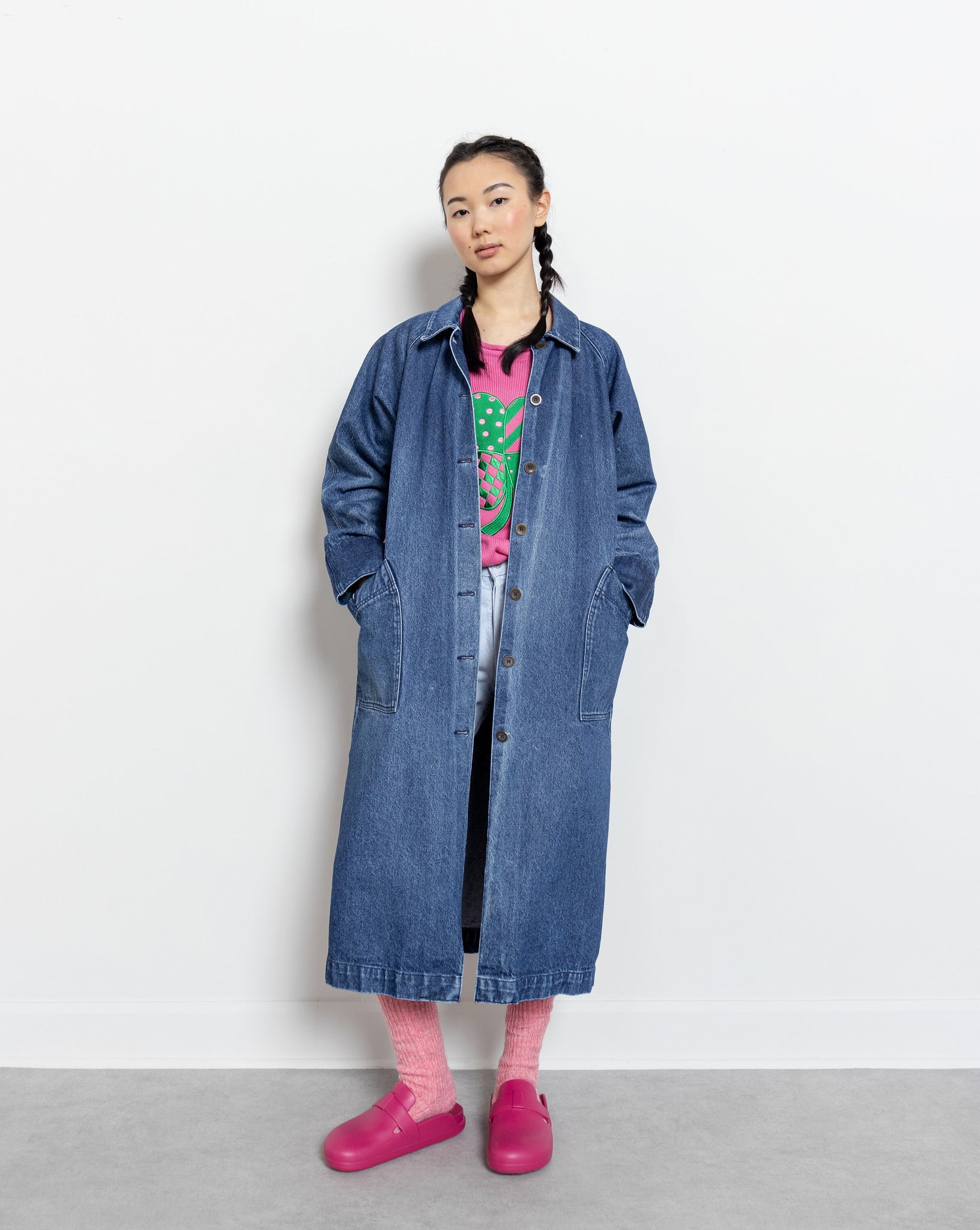 Denim Trench