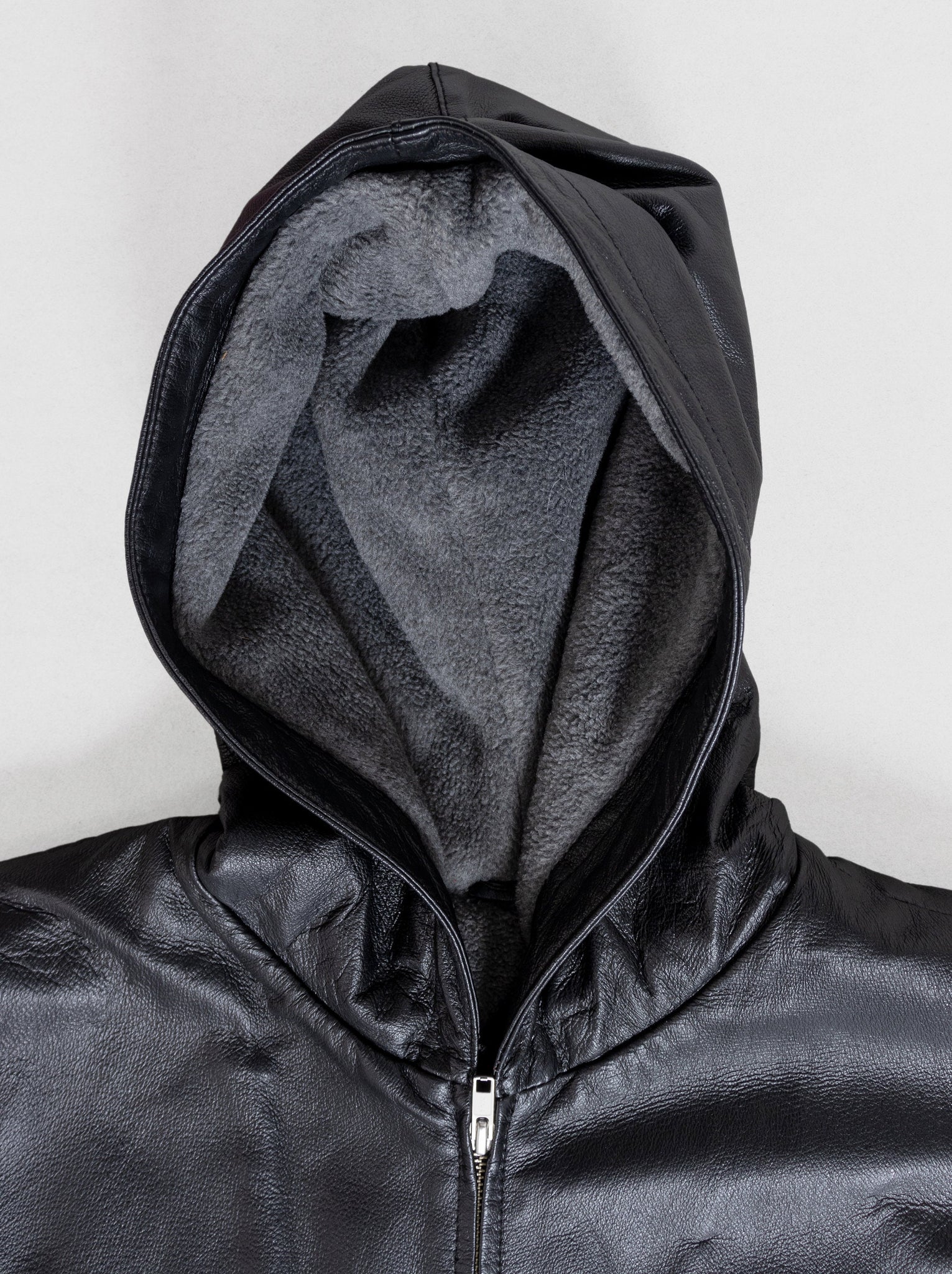 Hooded Leather