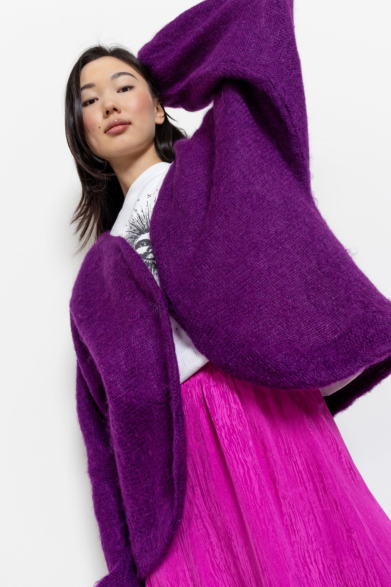 Purple Mohair