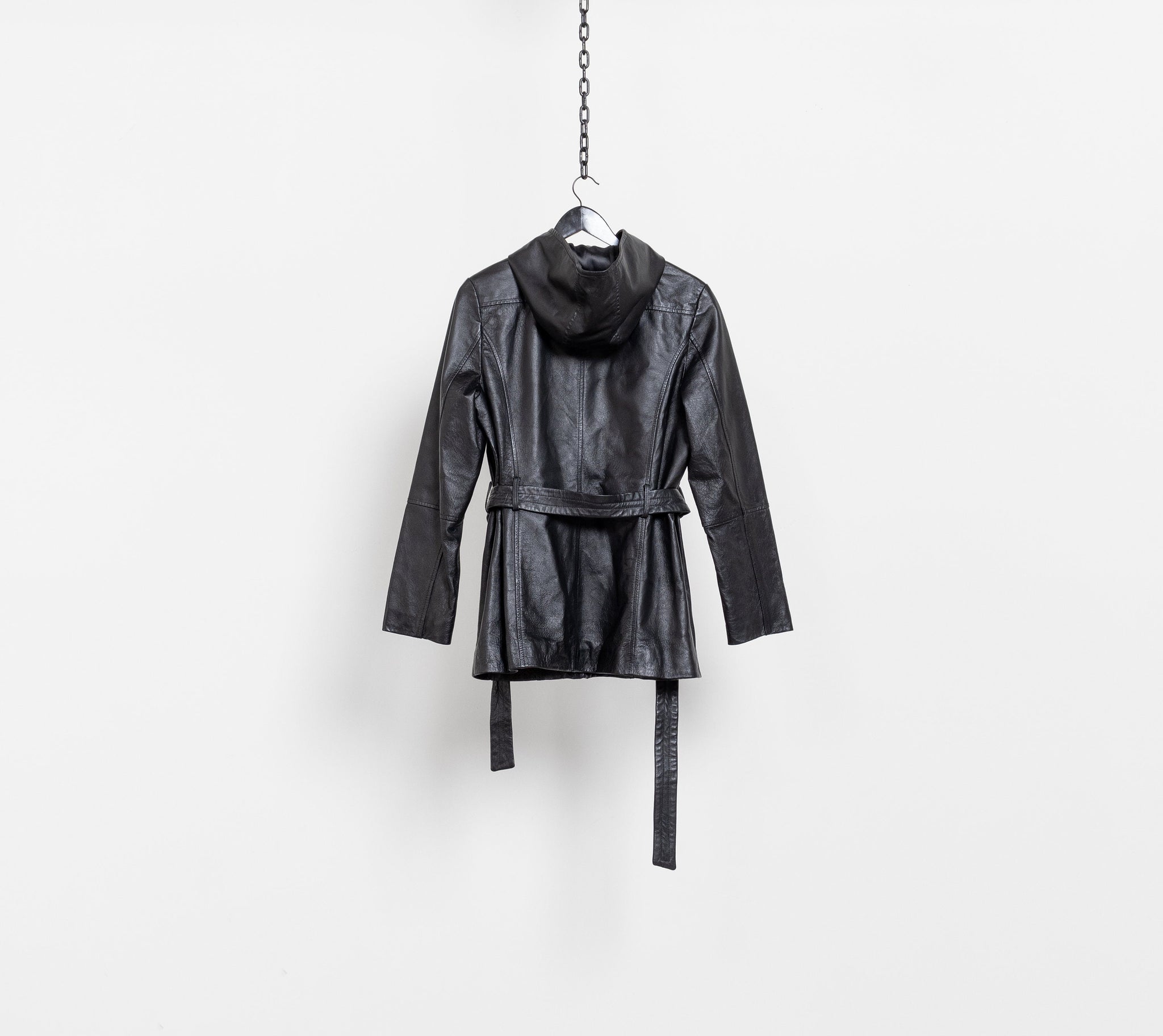 Hooded Leather