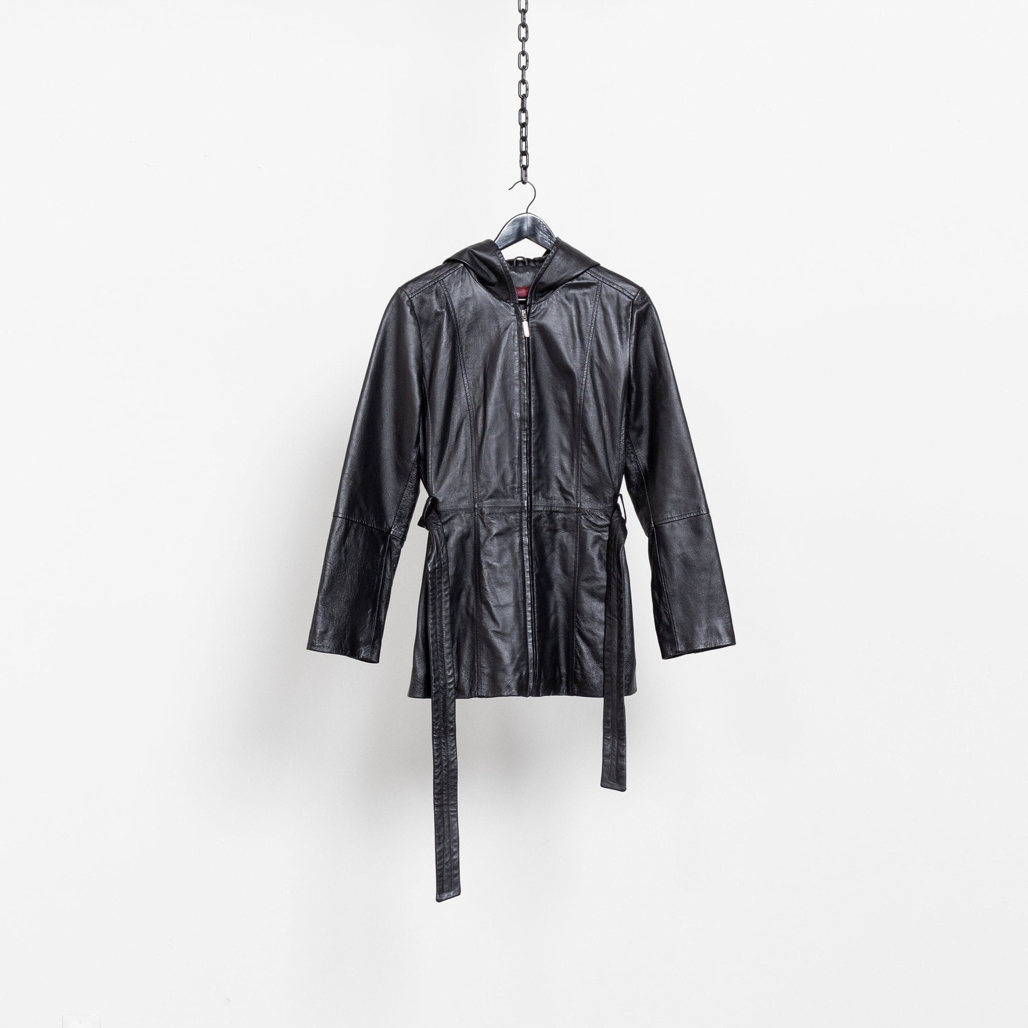 Hooded Leather