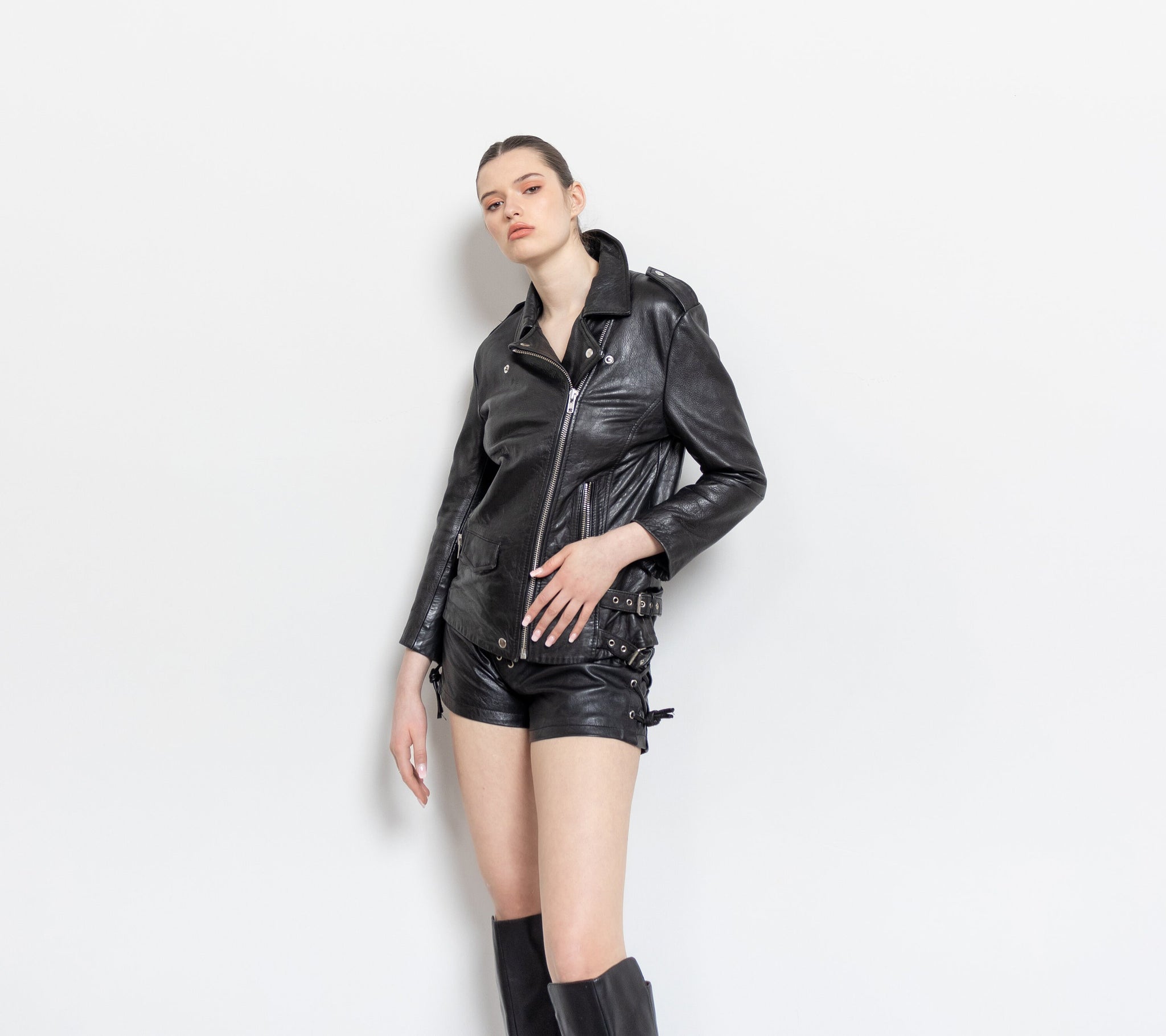 Leather Moto Jacket