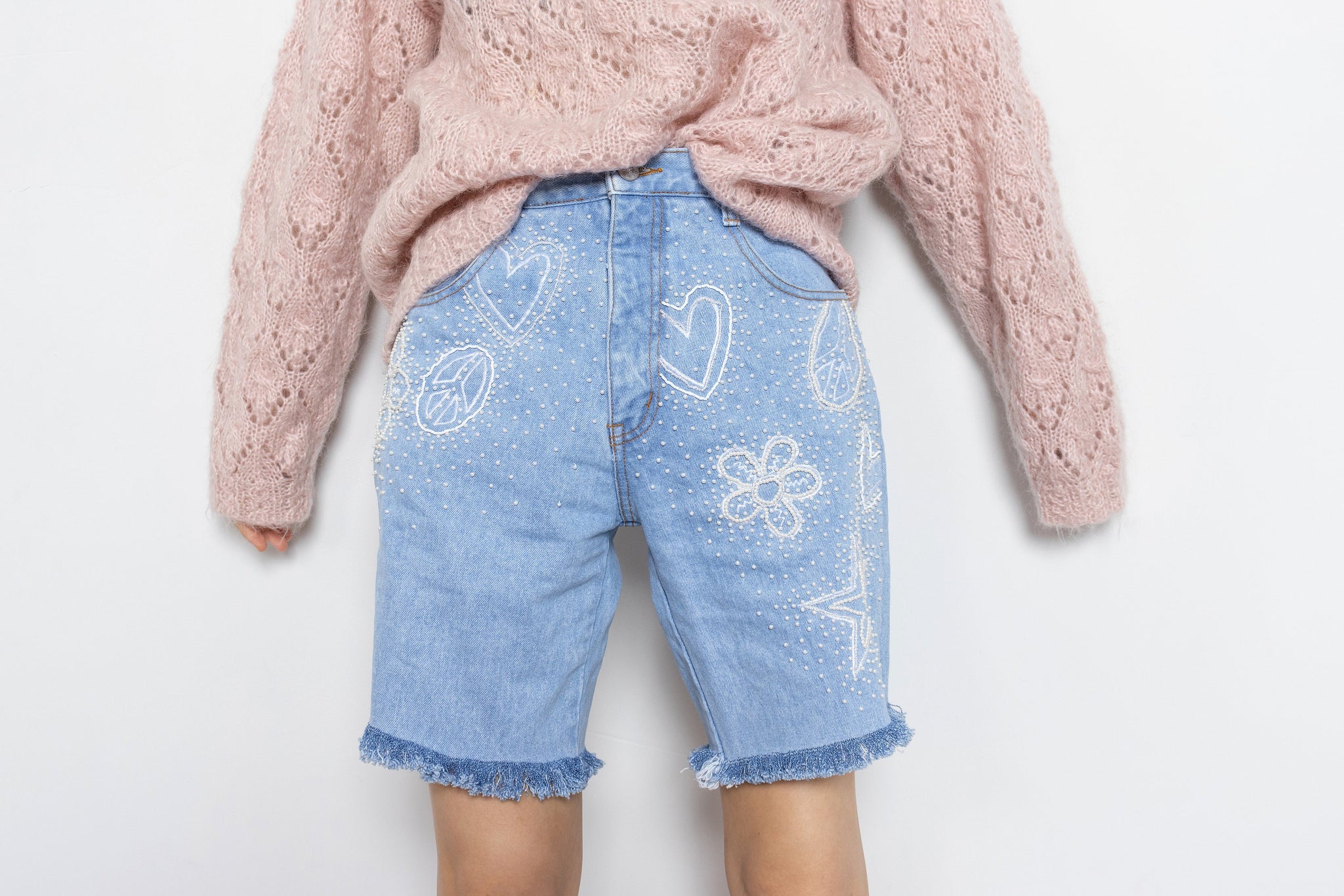 Beaded Shorts