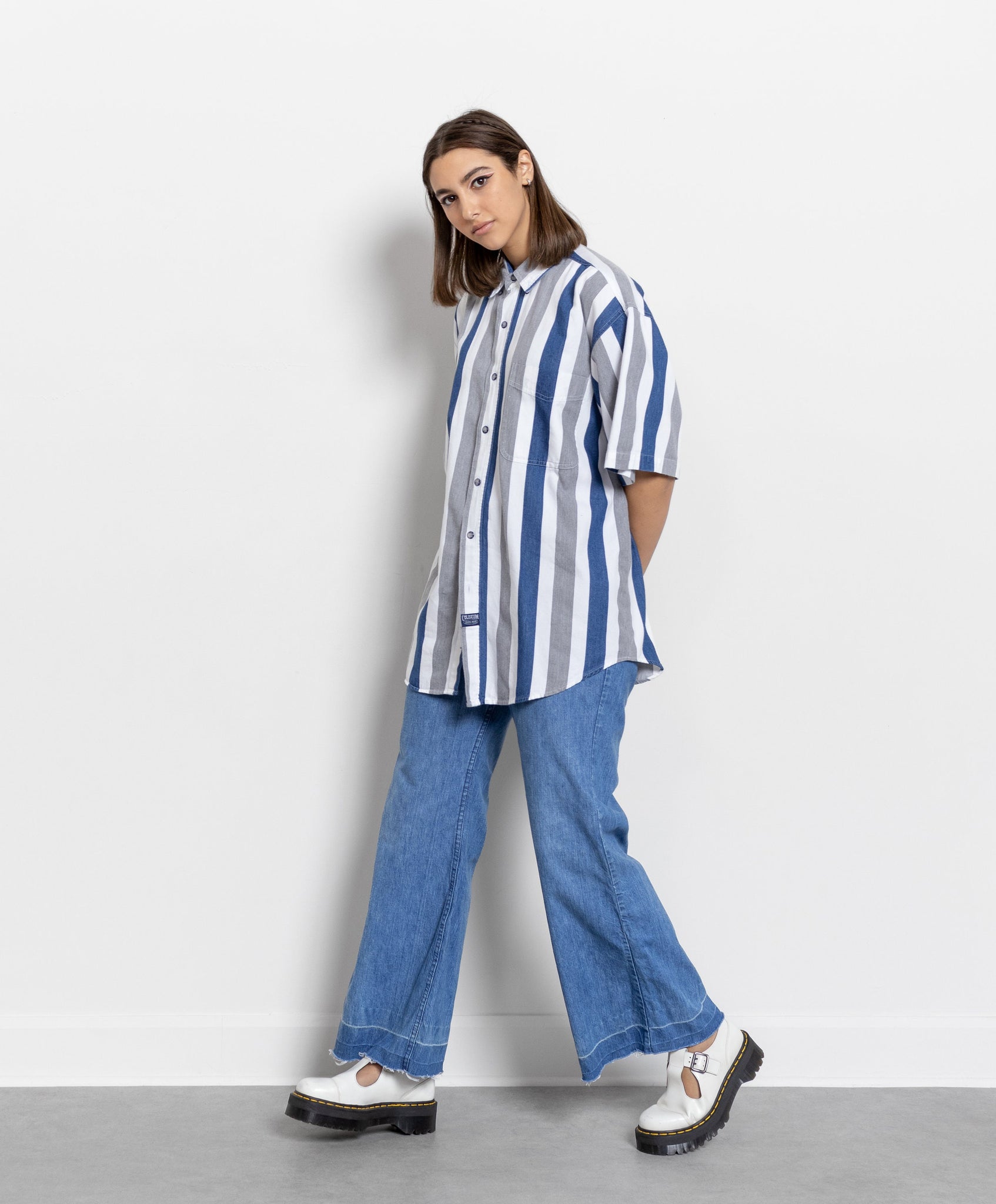 Stripe Jeans Wear