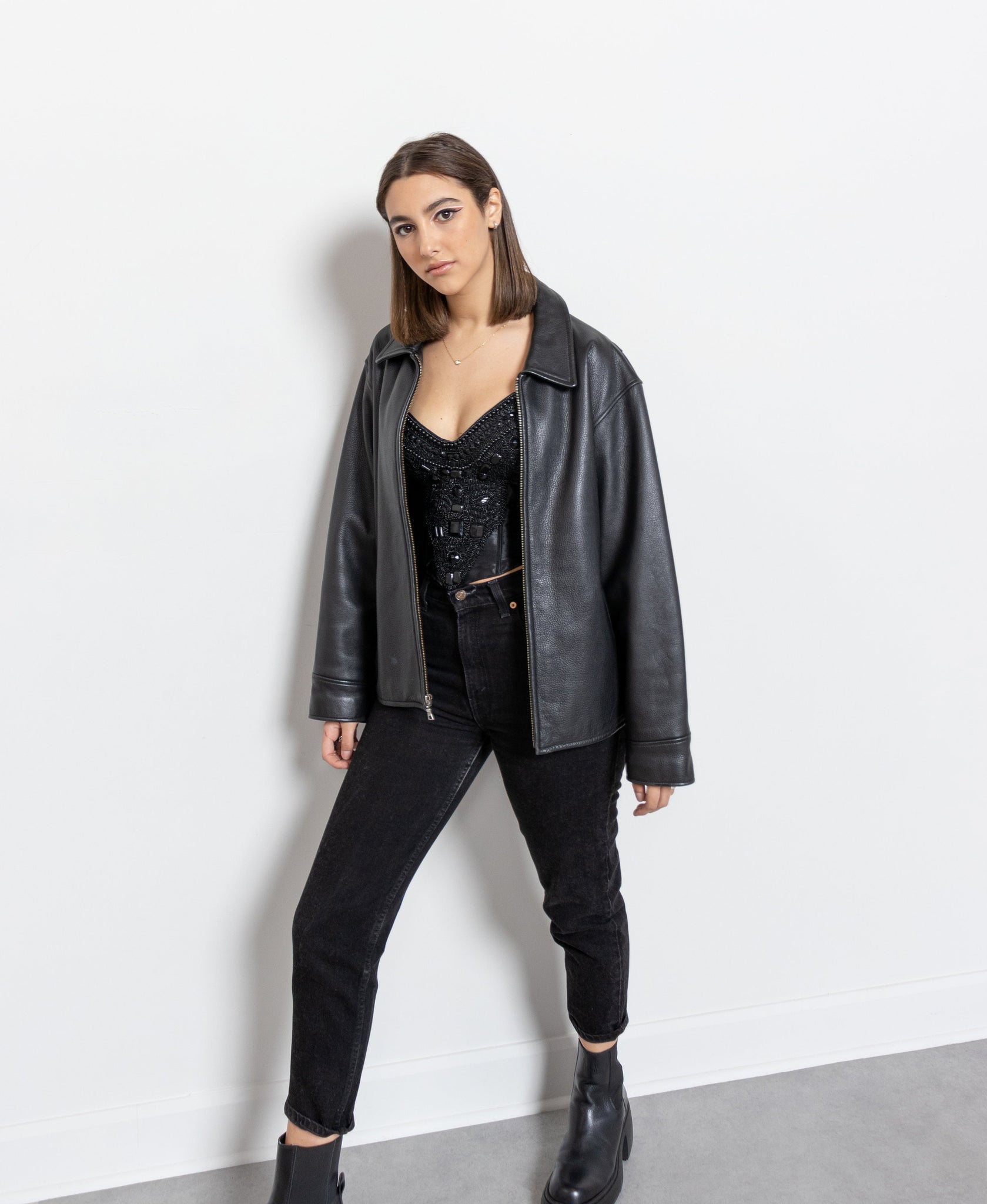 Boxy Leather