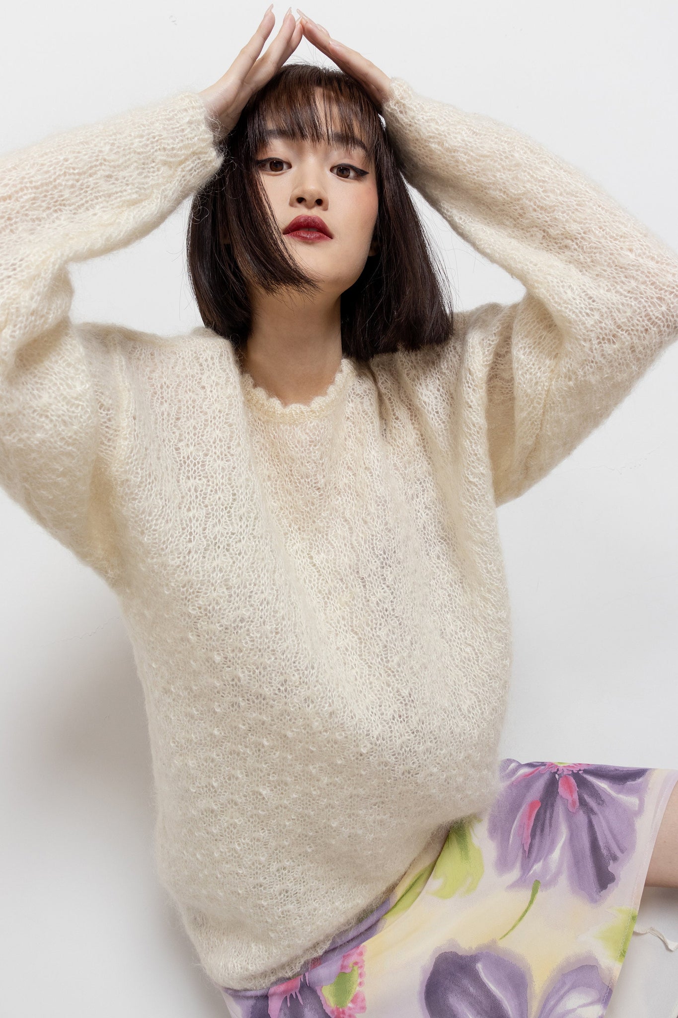 Brushed Mohair