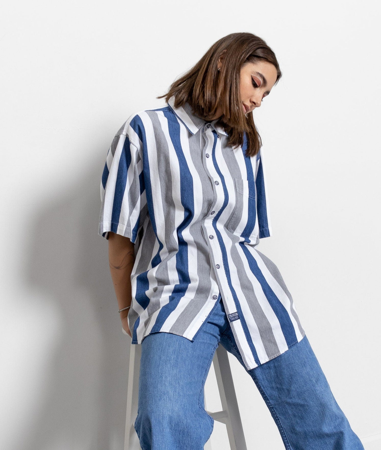 Stripe Jeans Wear