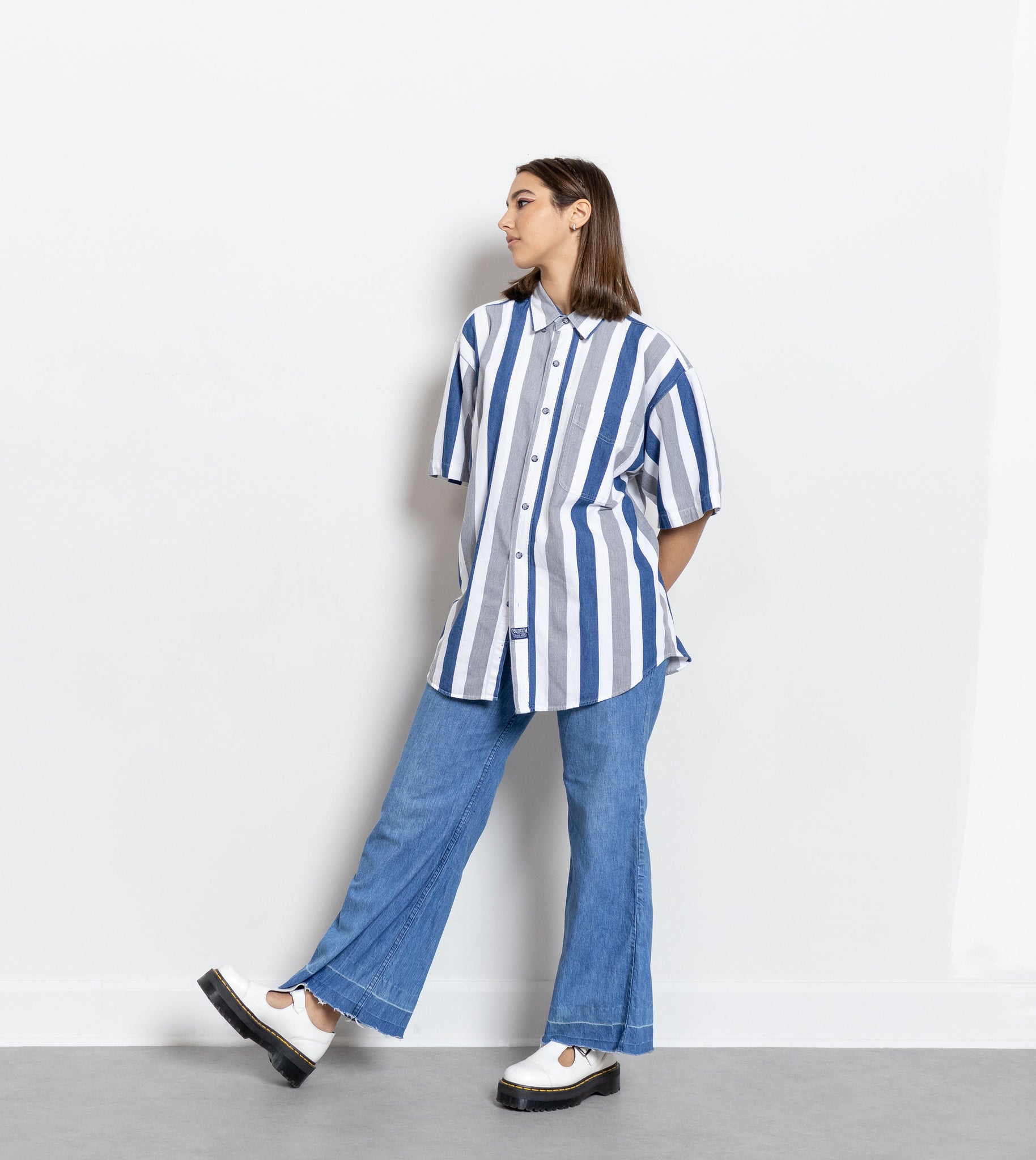 Stripe Jeans Wear