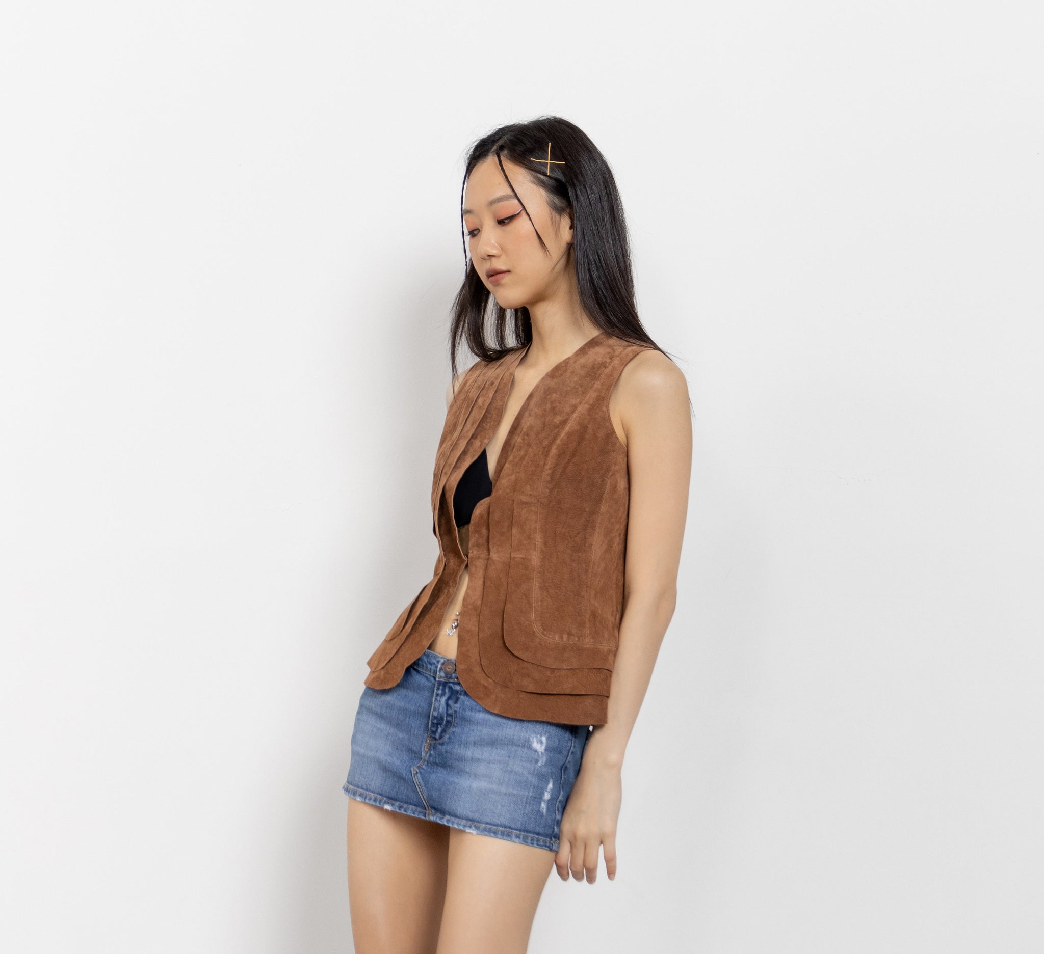 Suede Vest