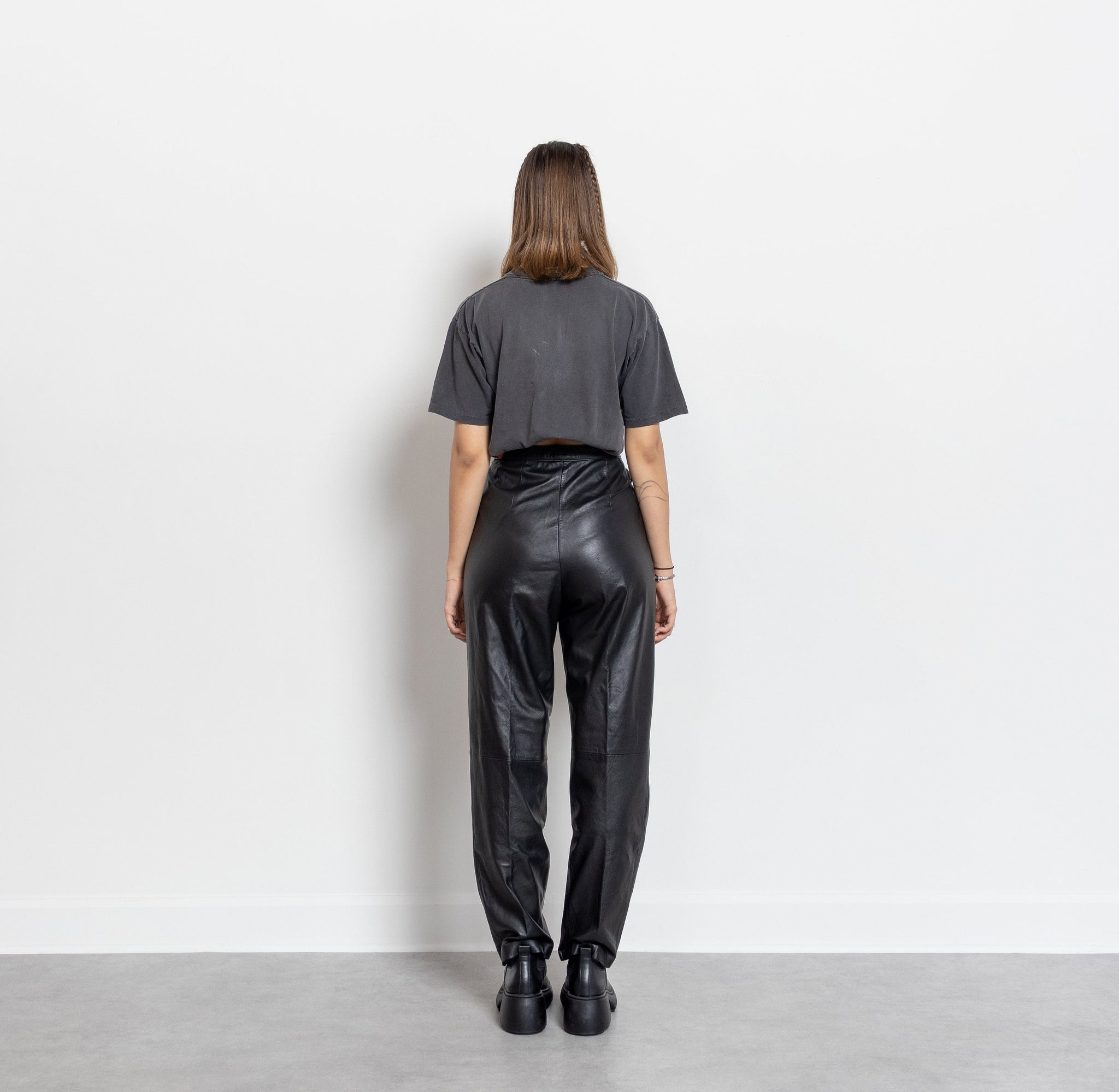 Vintage Black Leather Trousers For Women – Better Stay Together