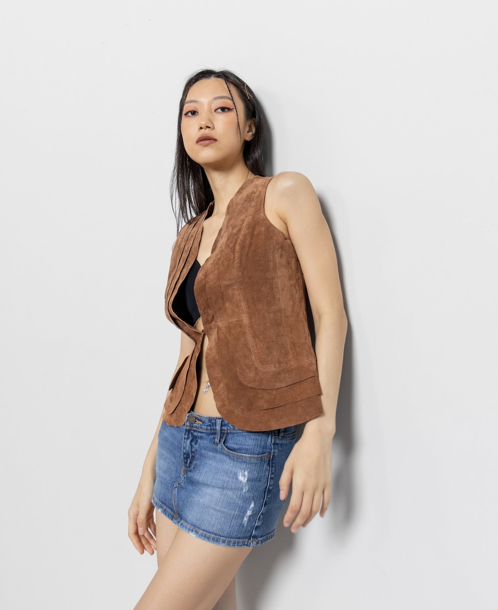 Suede Vest