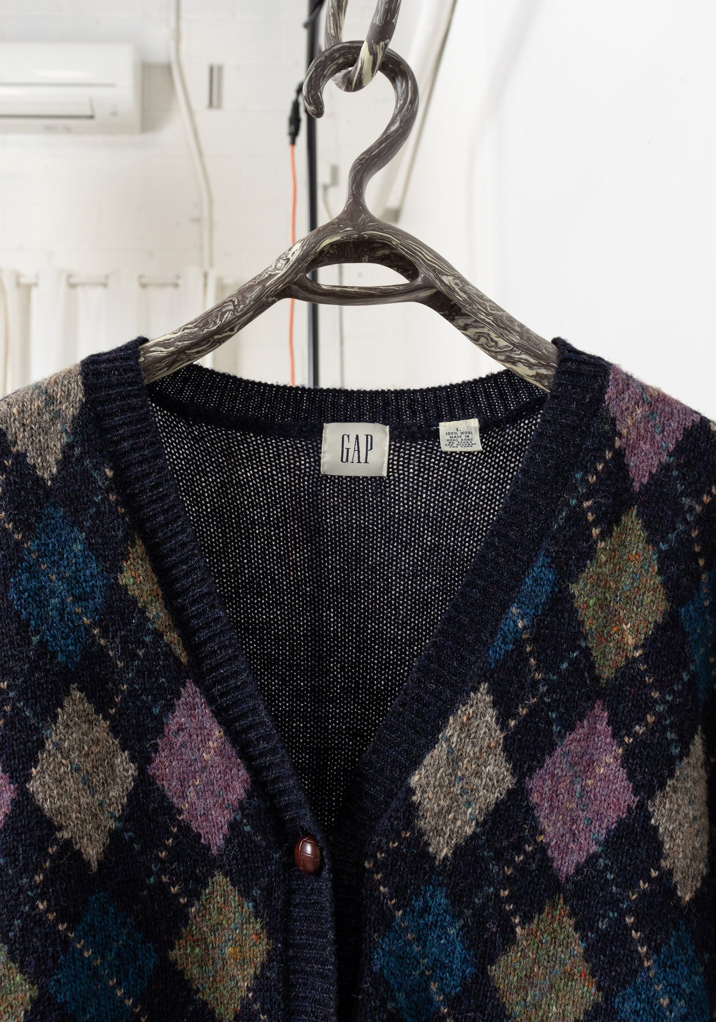 Argyle Cardi