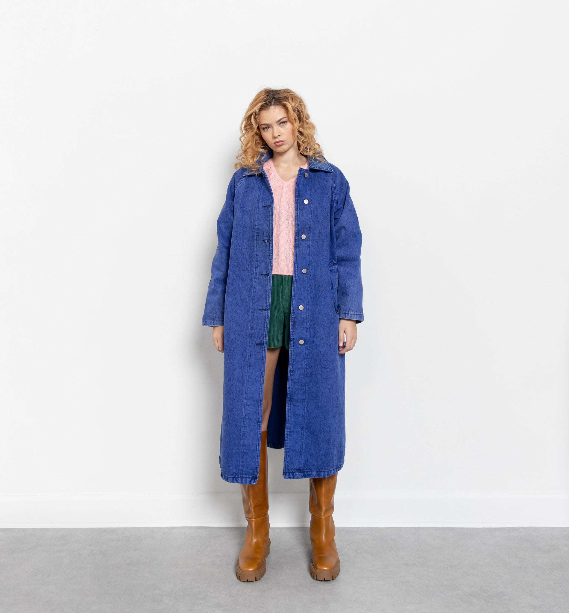 Denim Trench