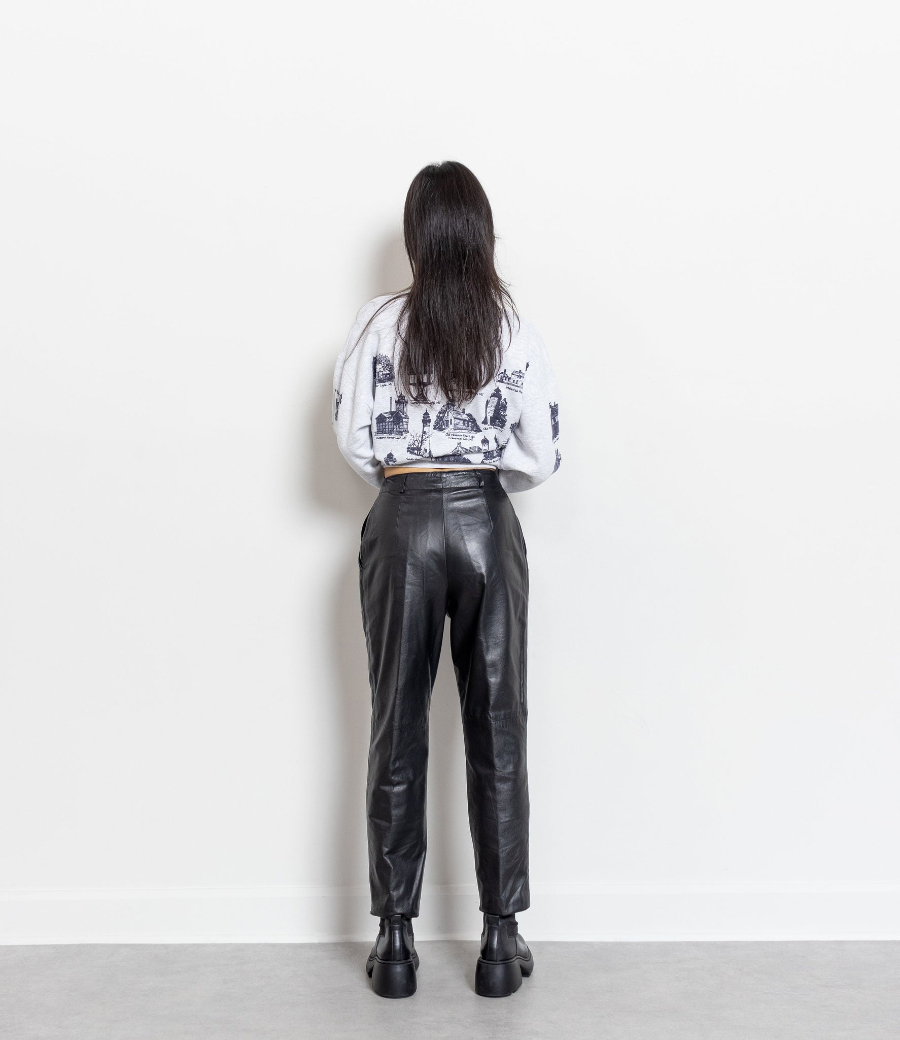 Pleated Leather