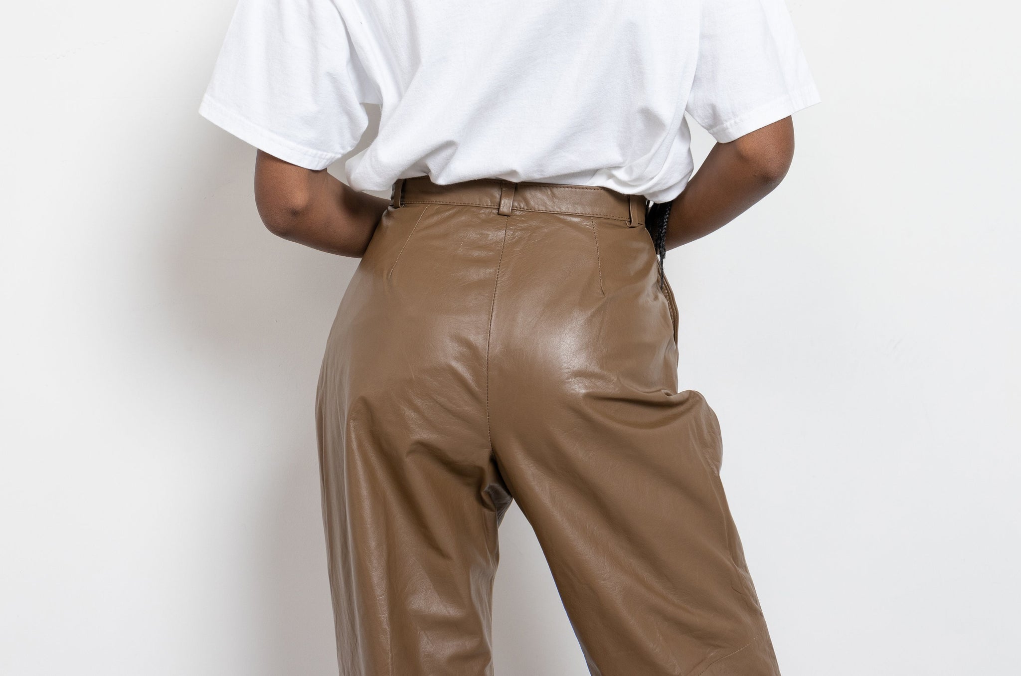 Pleated Leather
