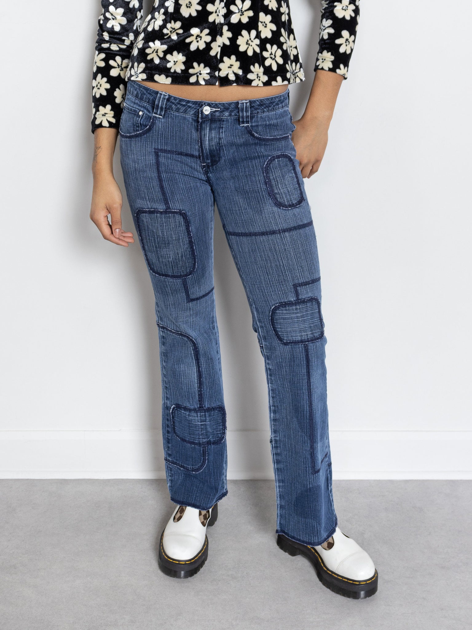 Patchwork Low Rise