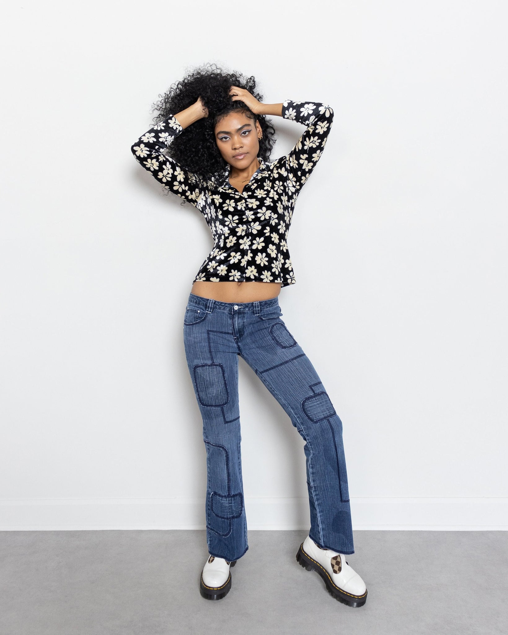 Patchwork Low Rise