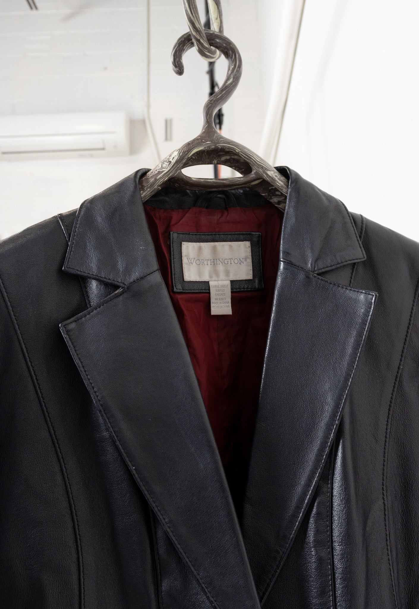 Leather Blazer