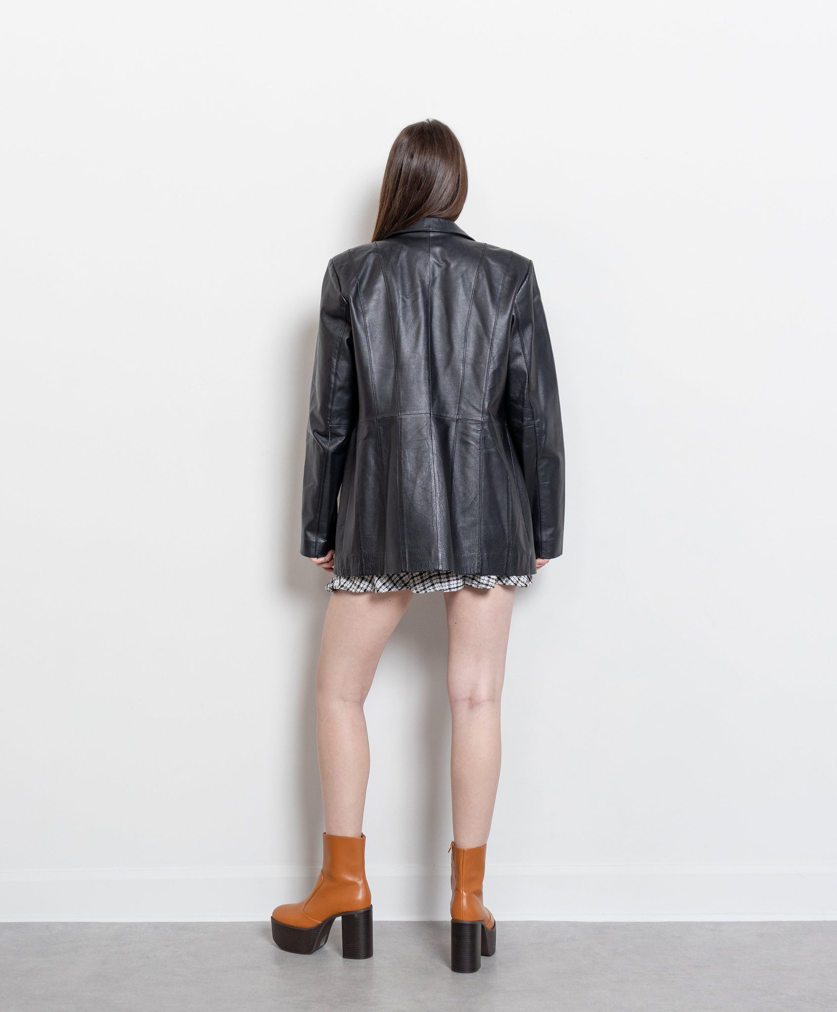 Leather Blazer