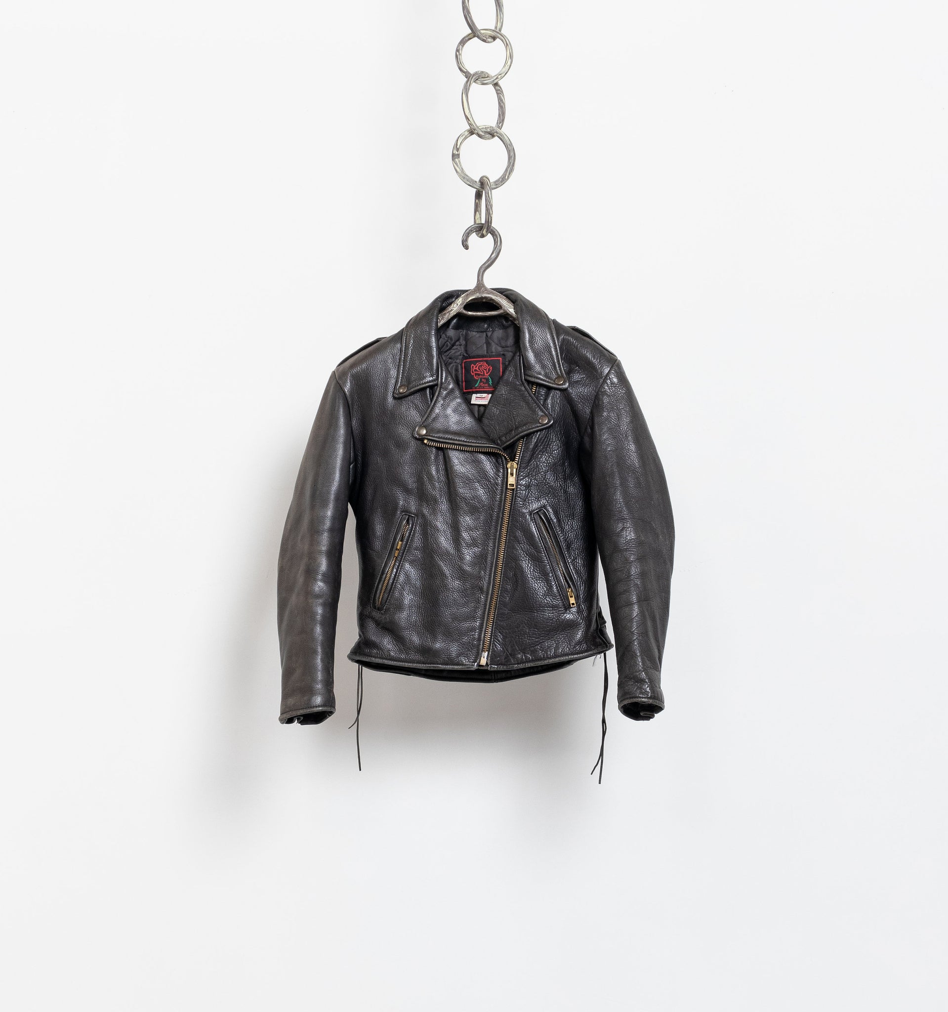Fashions by rose leather jacket top