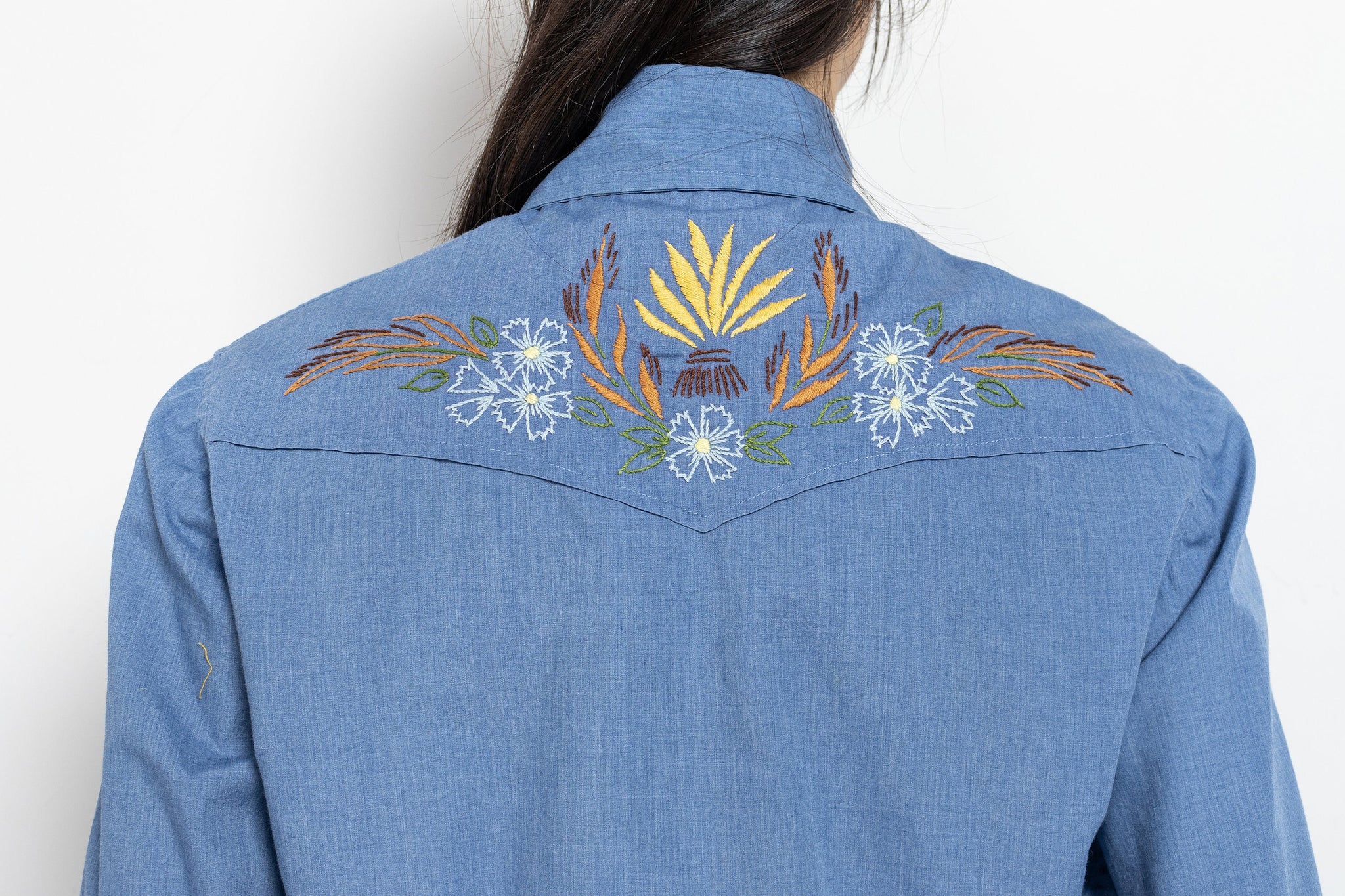 Embroidered Denim