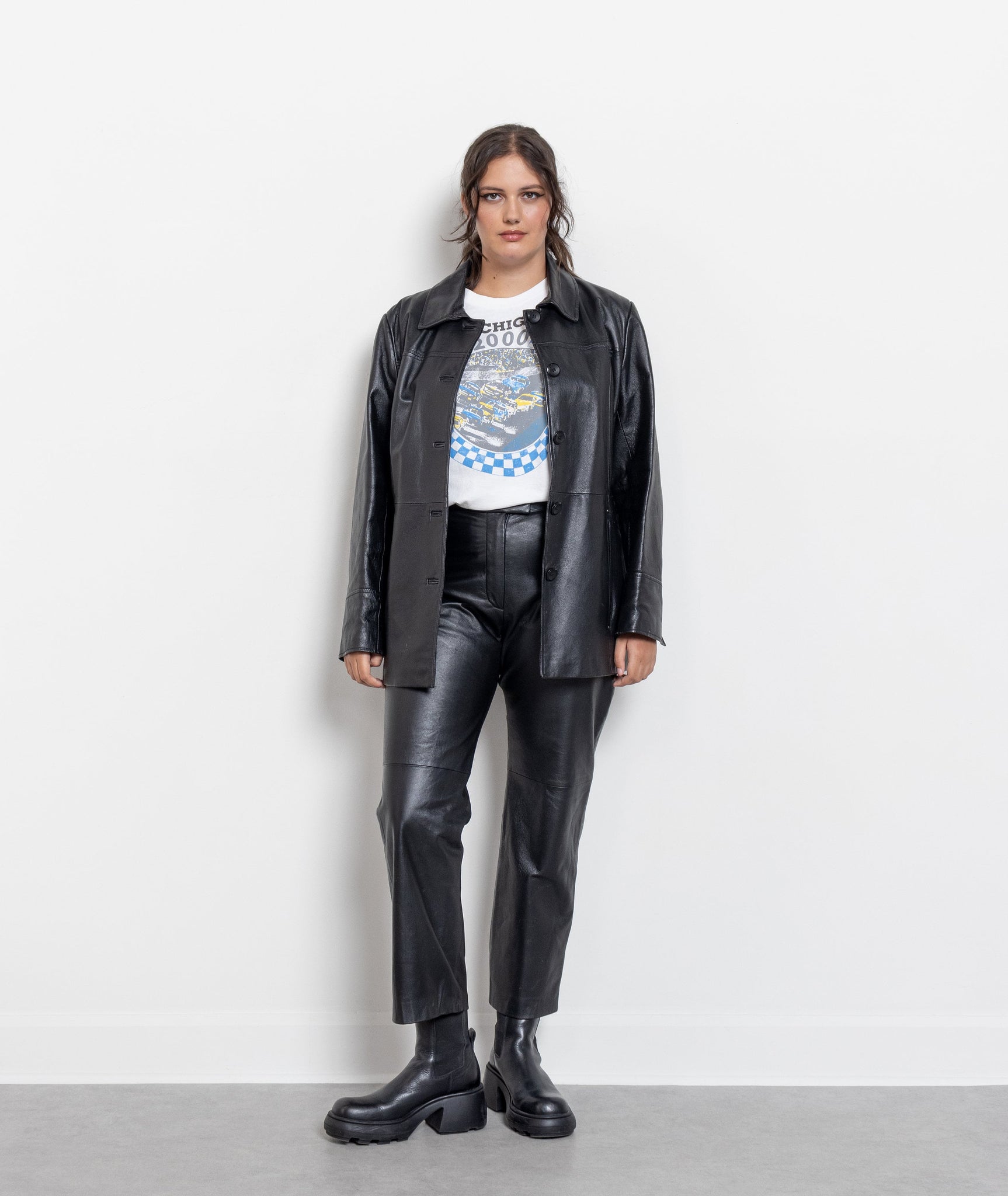 Leather Trench