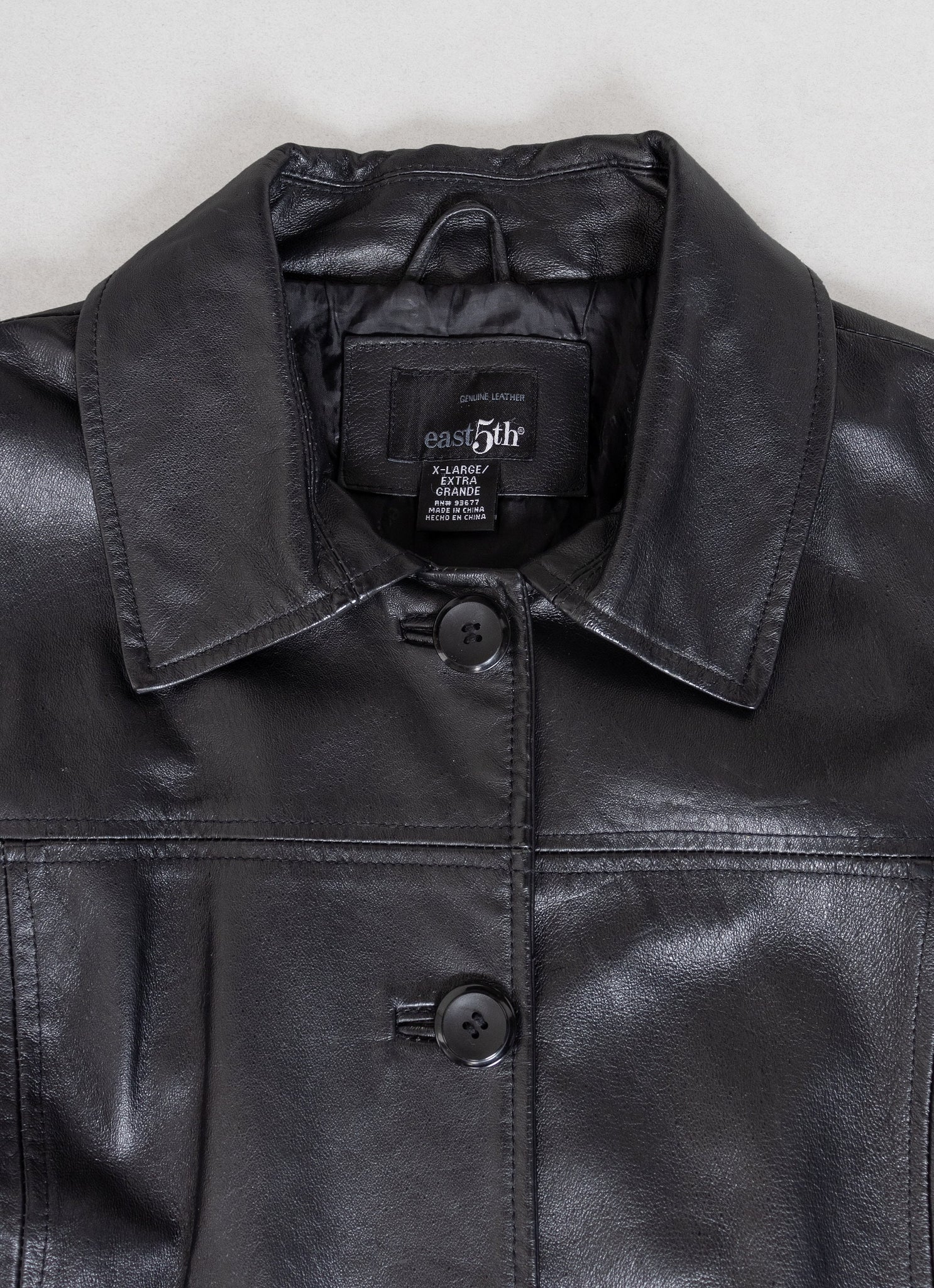 Leather Trench