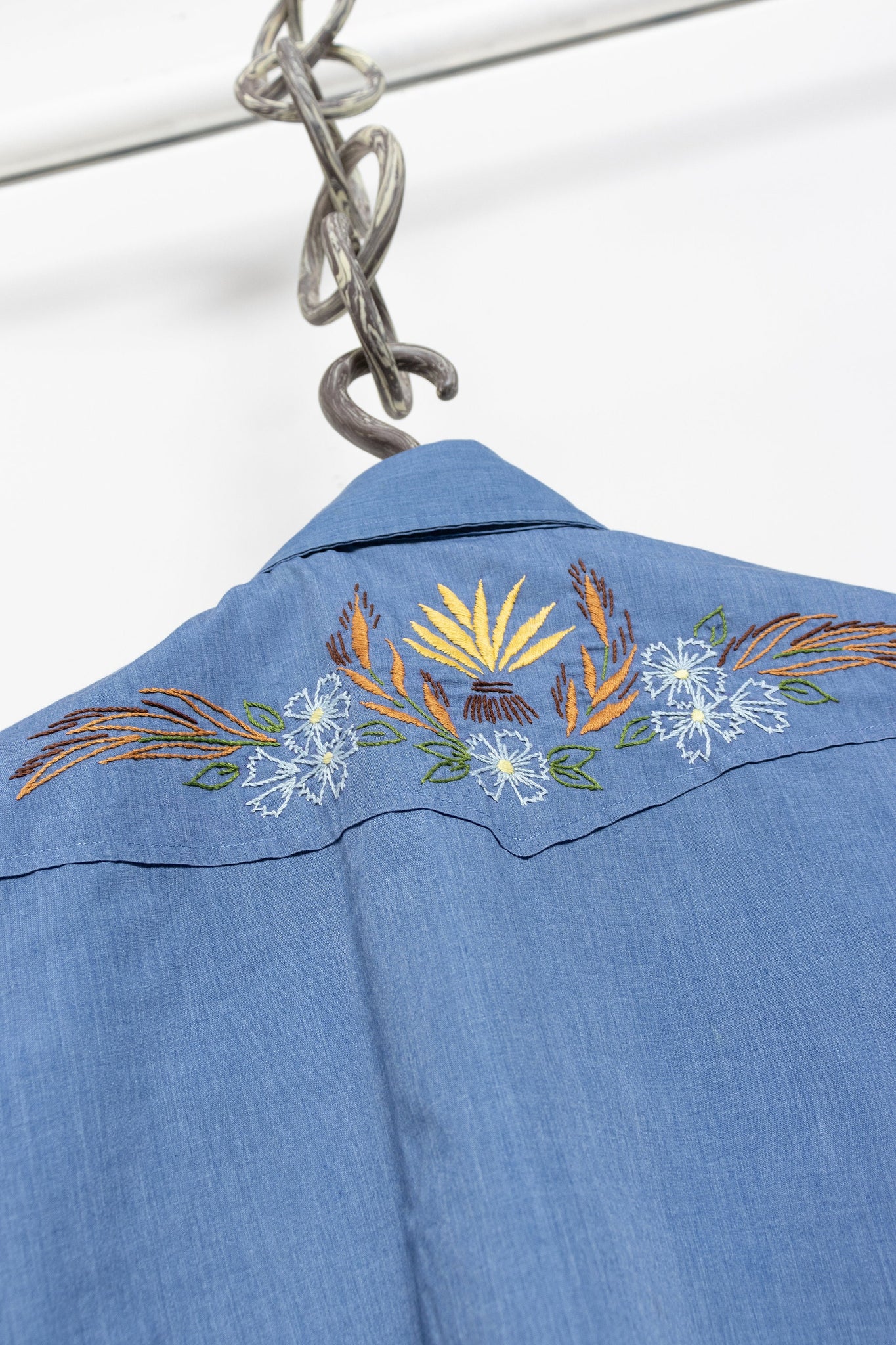 Embroidered Denim