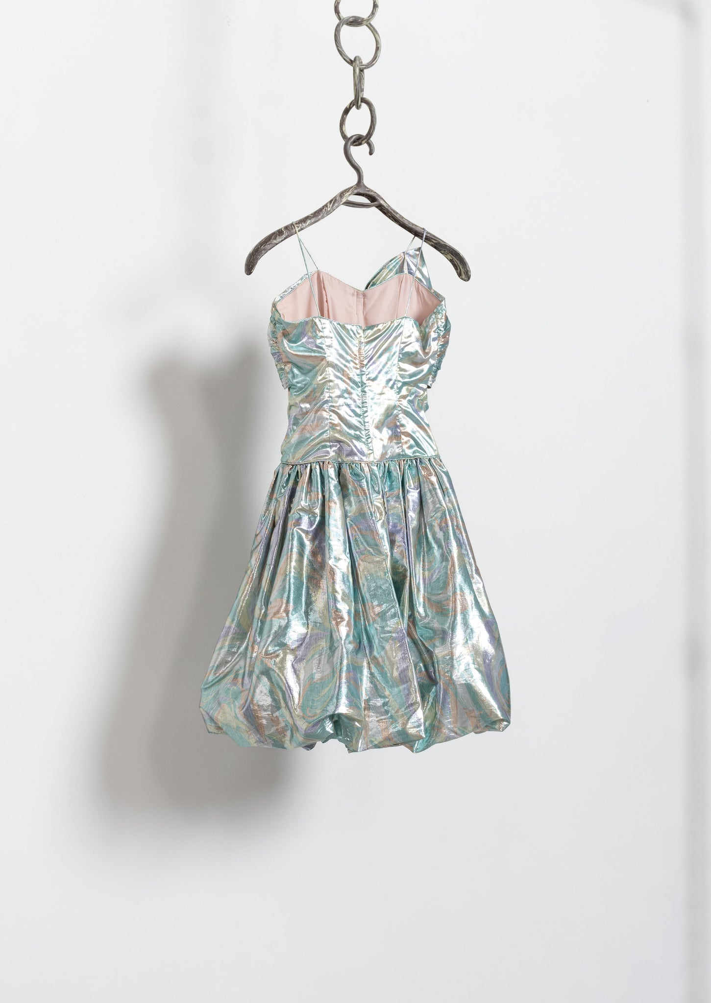Metallic Vintage 80's Prom Dress Better Stay Together Metallic Vintage 80's Prom Dress Better Stay Together