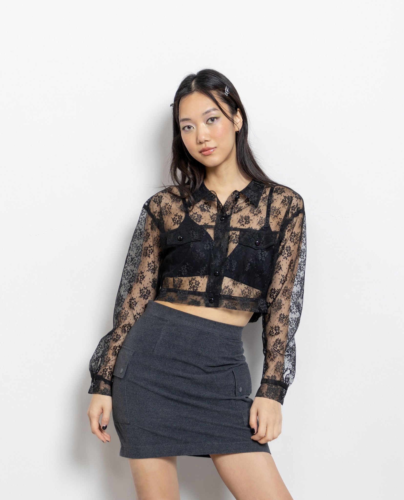 Cropped Lace