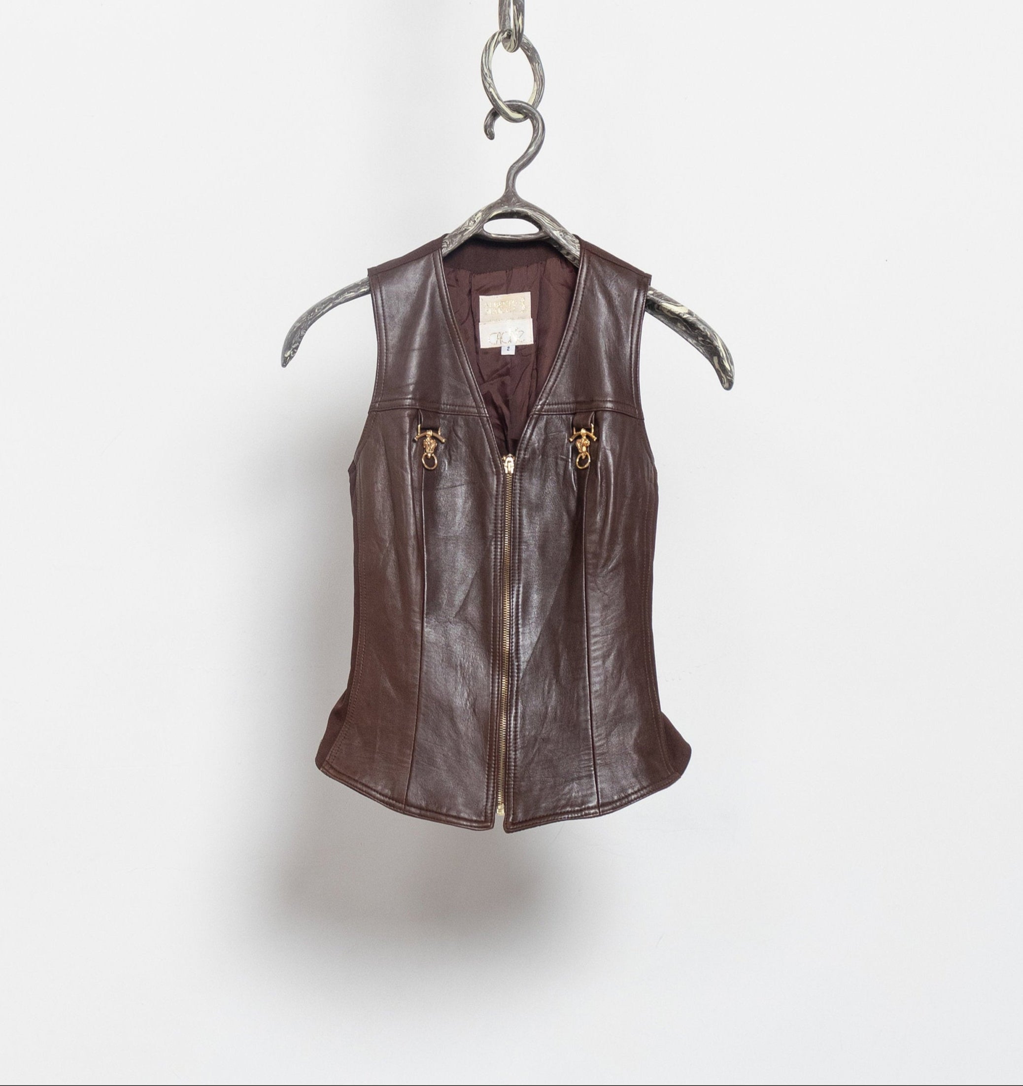 トップス agnes b. homme 90's vintage leather vest