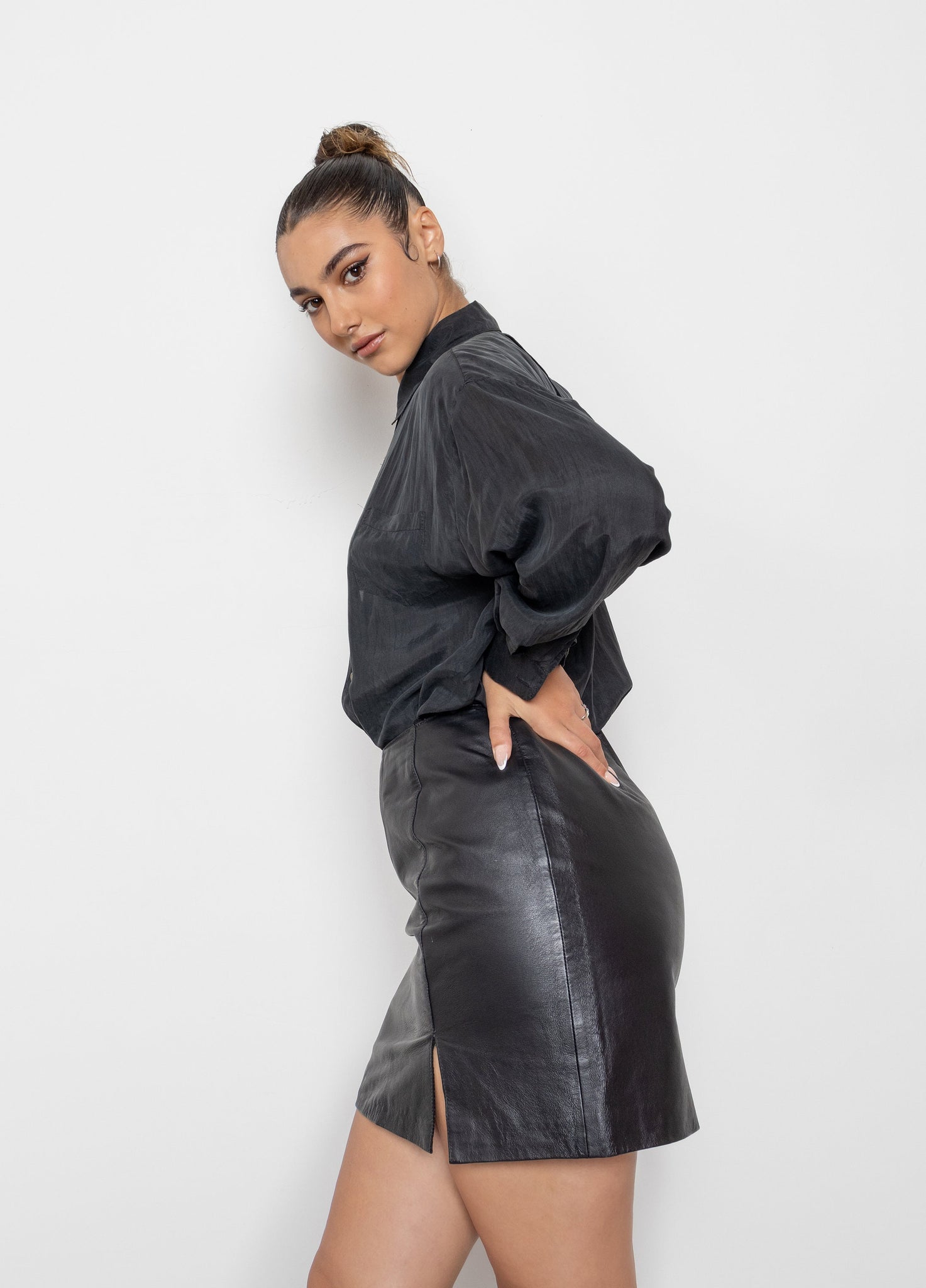Leather Mini