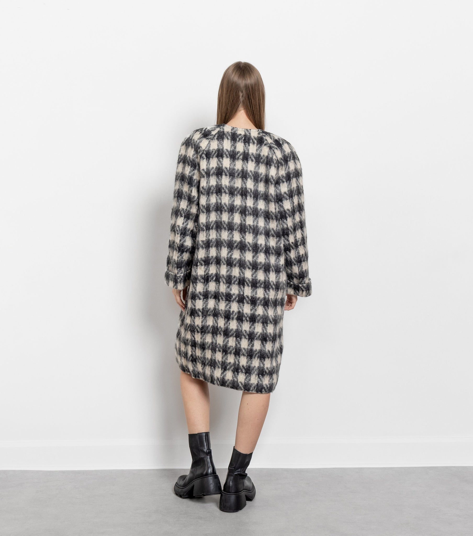 Mohair Houndstooth